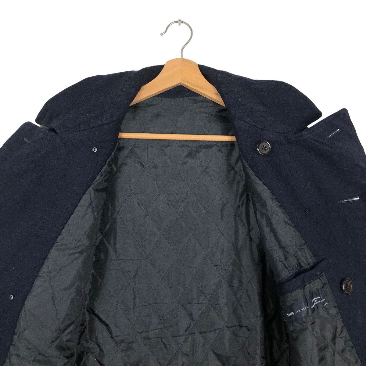 Issey Miyake 🔥Ships Jet Blue by Issey Miyake Double Breast Chore Jacket Size US M / EU 48-50 / 2 - 11 Thumbnail