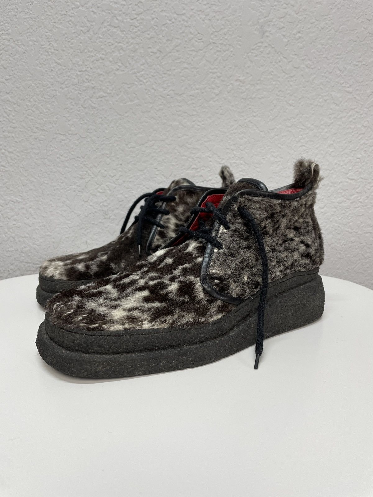 Just Cavalli Just Cavalli Vintage Pony Hair Shoes Rare Statement Pair Size US 10 / EU 43 - 10 Thumbnail