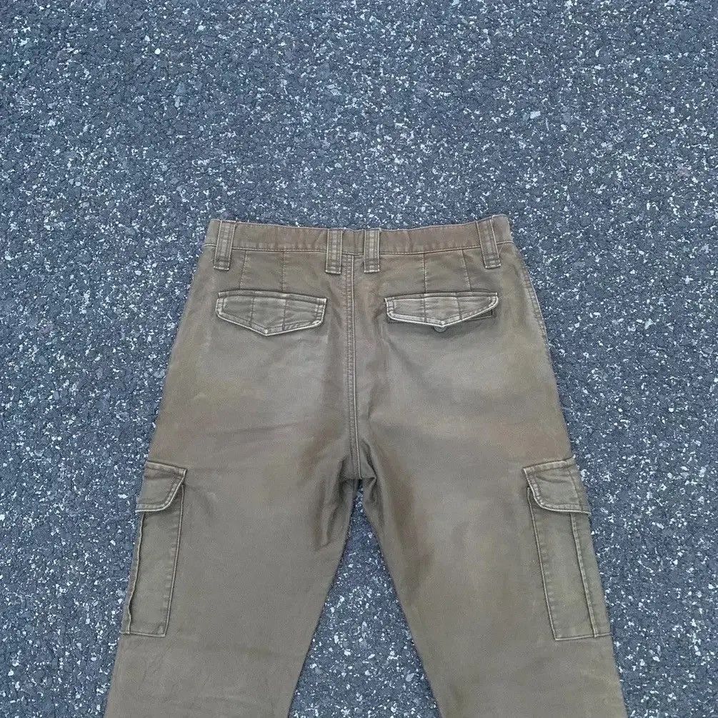 Japanese Brand 💥 Heavy Duty Global Work 31x31 Trousers Rugged Faded Cargo Size US 31 - 12 Thumbnail