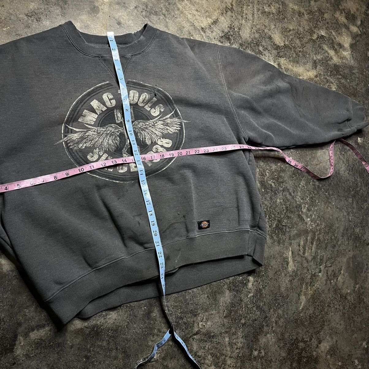 Vintage vintage dickies mac tools thrashed baggy sweatshirt Size US XL / EU 56 / 4 - 6 Thumbnail
