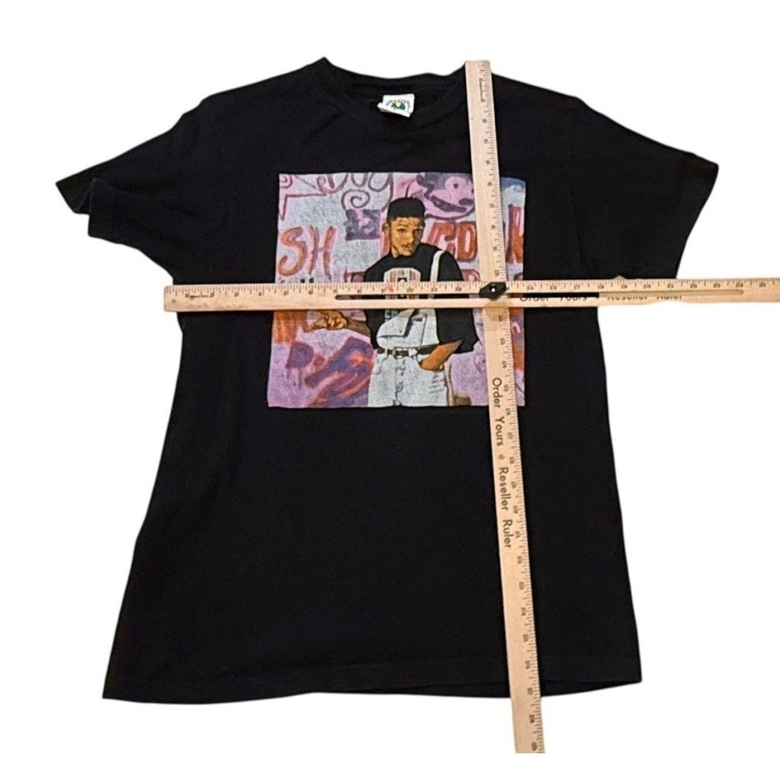 Cross Colours Vintage 90s Fresh Prince of Bel-Air T-Shirt Med Will Smith Size US M / EU 48-50 / 2 - 4 Thumbnail