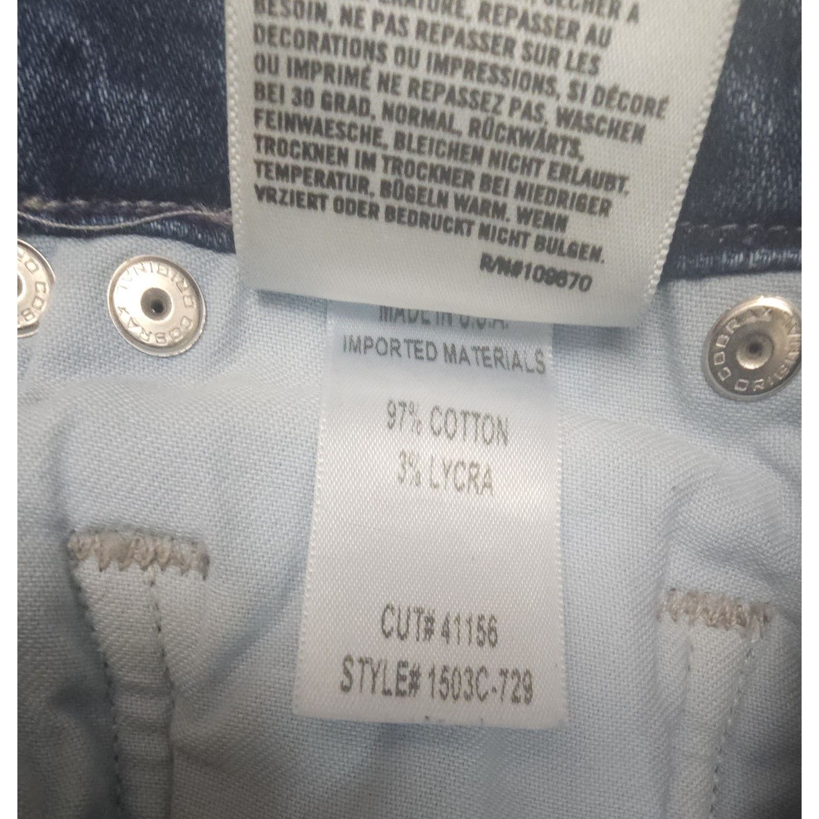 Citizens Of Humanity Citizens of Humanity, Emerson Slim Boyfriend Embroidered 2 Size 26" / US 2 / IT 38 - 8 Thumbnail
