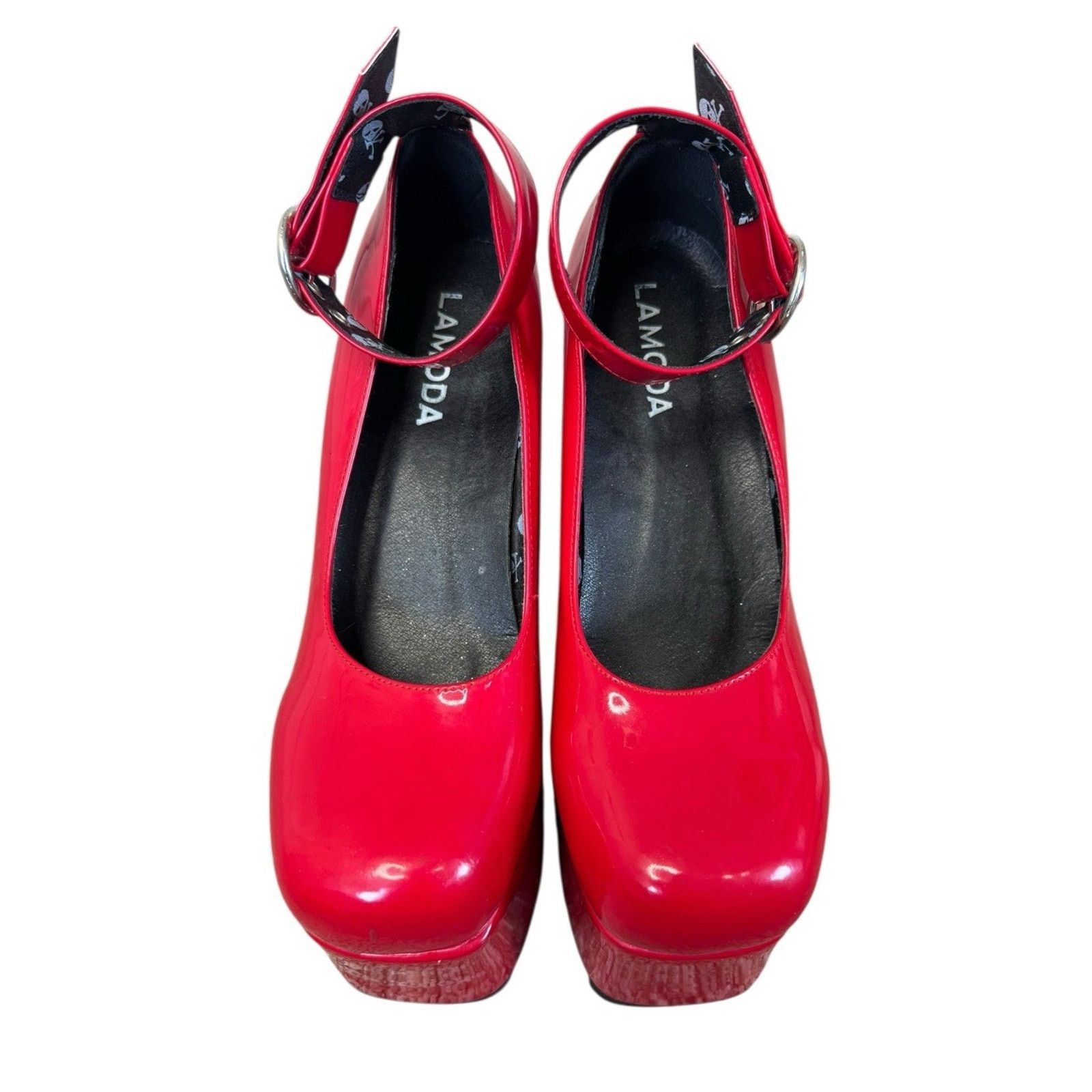 Dolls Kill DOLLSKILL Lamoda Those Days Power Trip Chunky Platform Heels Size US 8 / IT 38 - 4 Thumbnail
