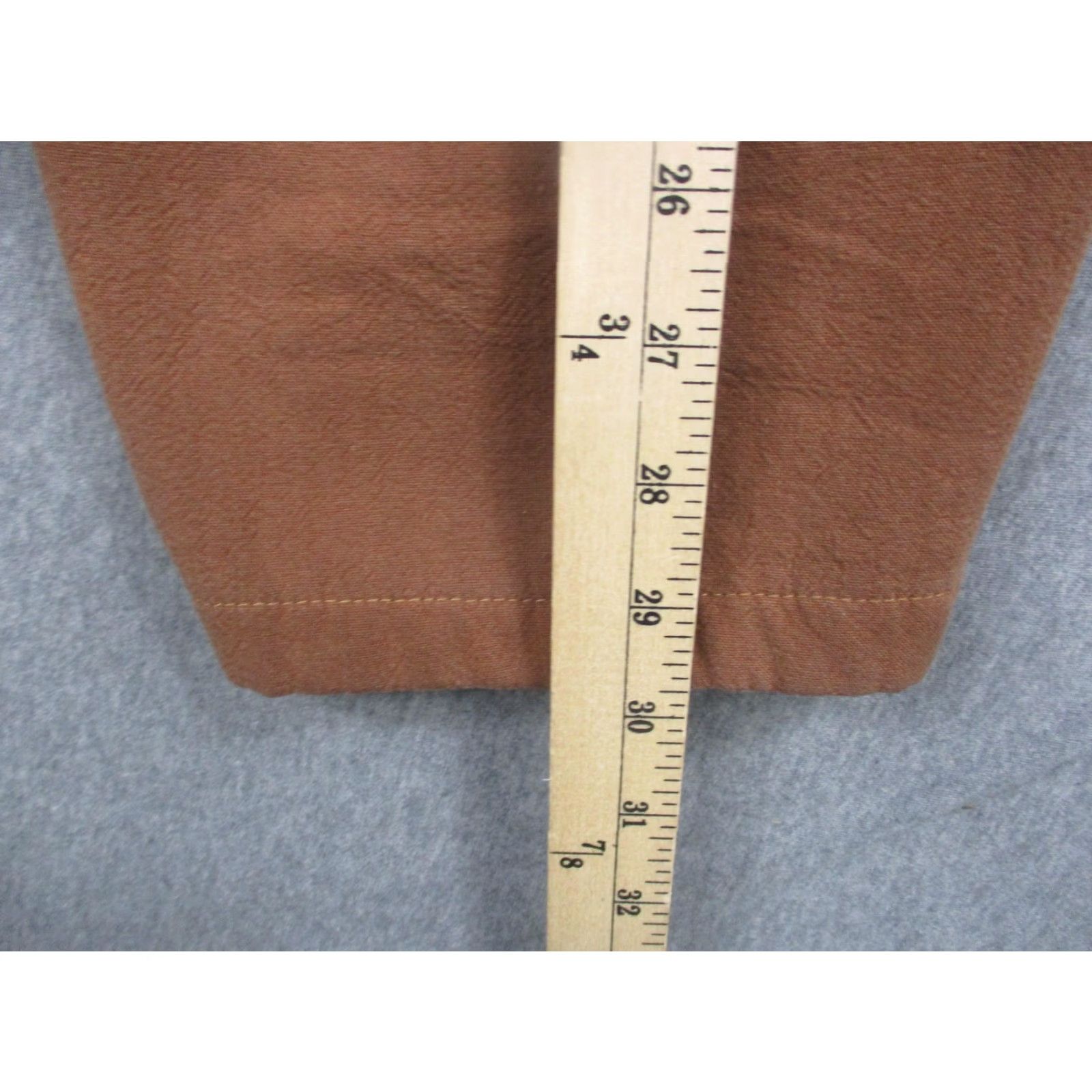 Vintage MR-DONOO Pants Mens 37 Jogger Brown Insulated Winter Lined Chino Relaxed Tapered Size US 37 - 7 Thumbnail