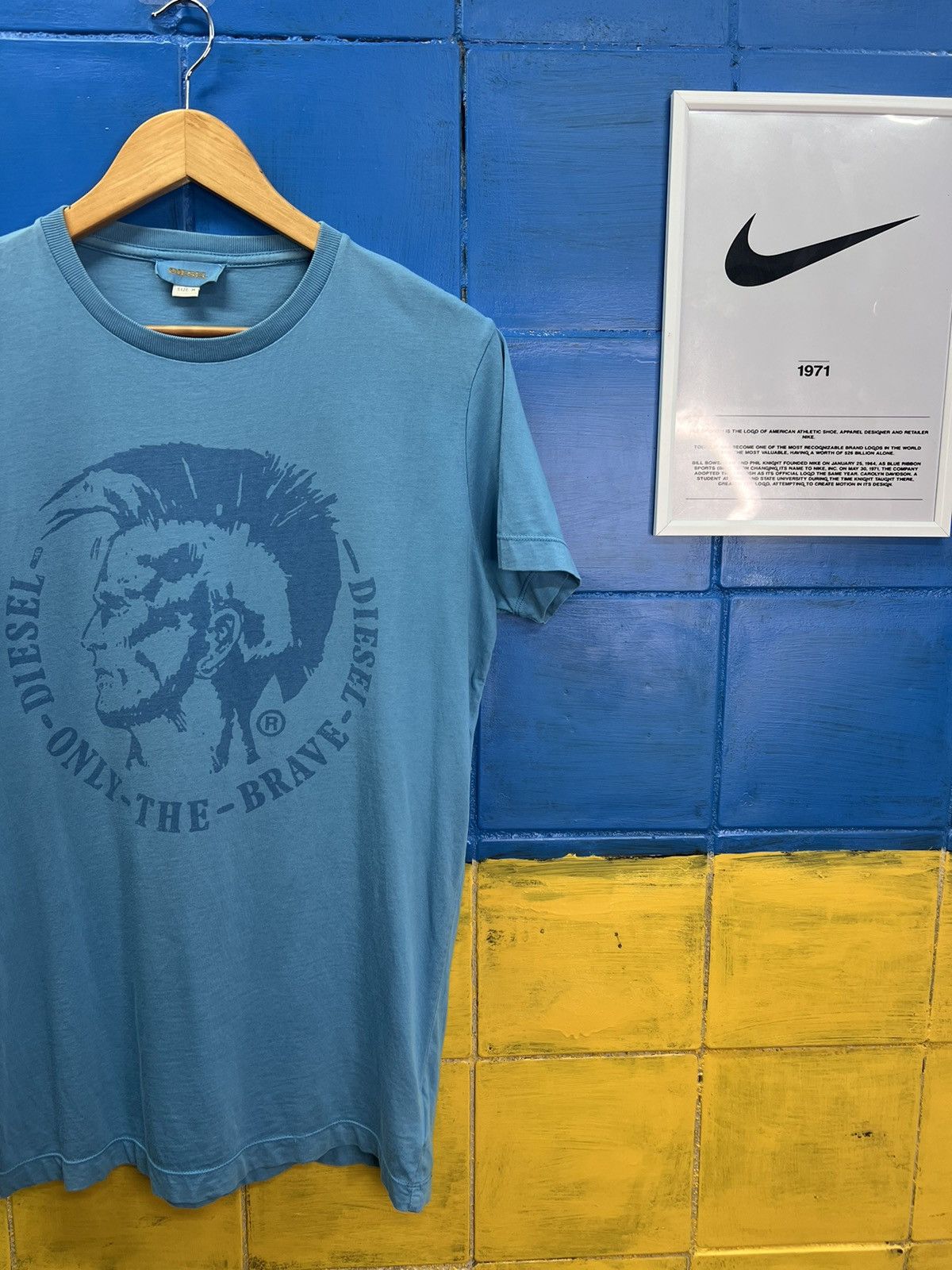 Diesel × Vintage Diesel T-shirt big logo Size US M / EU 48-50 / 2 - 4 Thumbnail