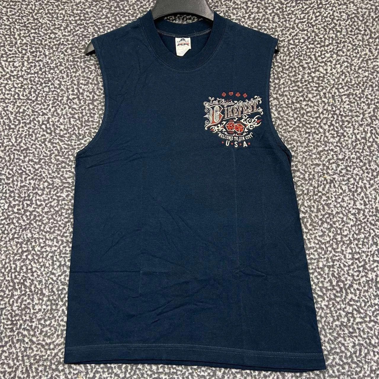 Alstyle Vintage Las Vegas Bike Fest Shirt Men S Sleeveless Deadstock Size US S / EU 44-46 / 1 - 2 Thumbnail
