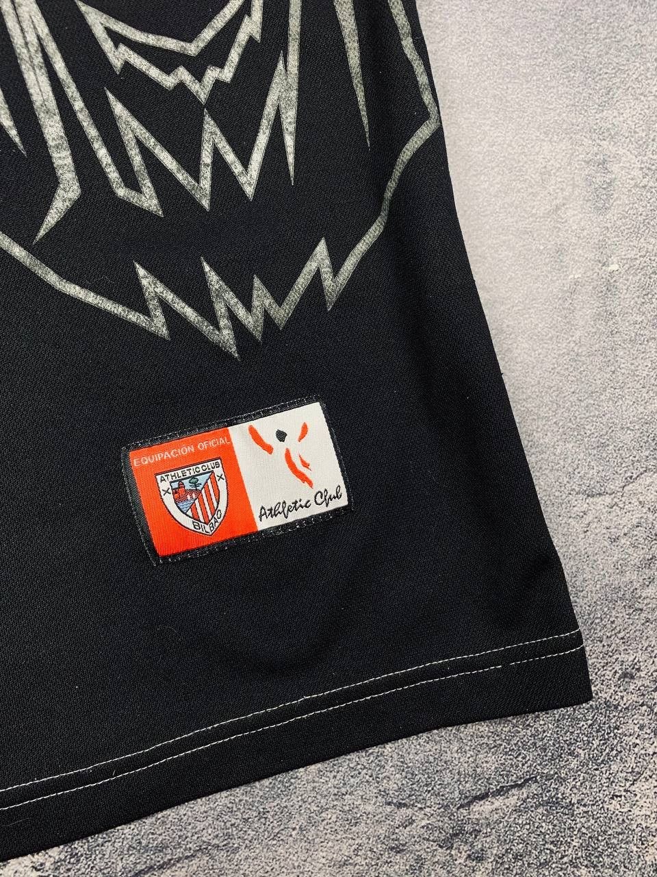 Other Athletic Bilbao 2005-2006 Homenaje Iribar Soccer Jersey Blac Size US S / EU 44-46 / 1 - 6 Thumbnail