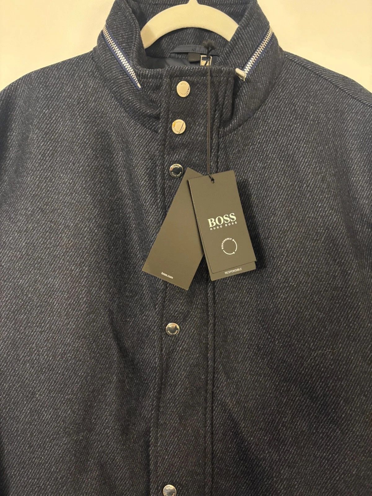 Hugo Boss Hugo Boss Camron Relaxed Fit Coat Size US XL / EU 56 / 4 - 5 Thumbnail