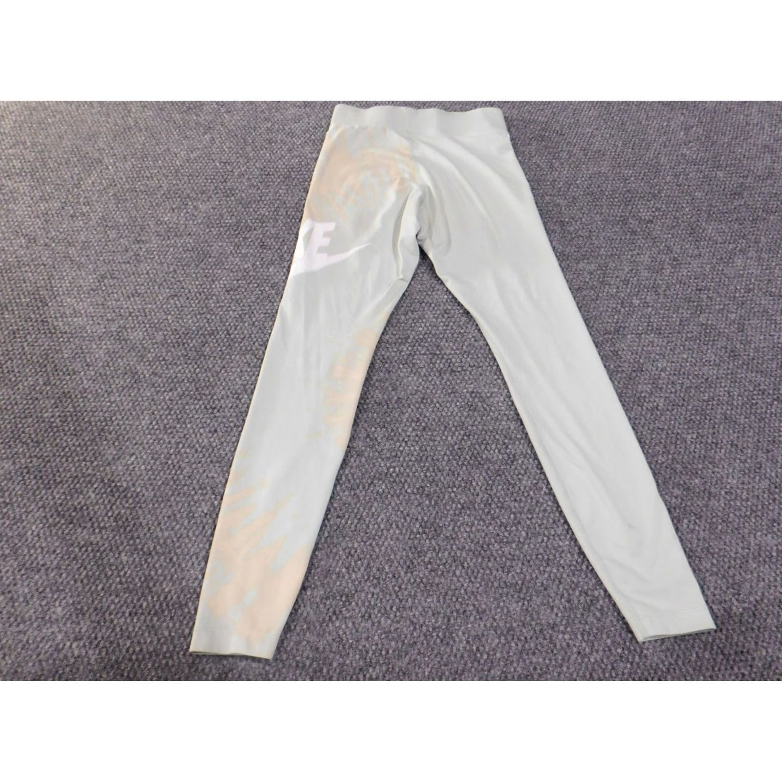 Nike Nike Dri-FIT Leggings Womens XS Green Logo Stretch Running Compression Straight Inseam 26in Registered: Women, Leggings, Athletic, Running & Jogging Size 40" / US 18 - 7 Thumbnail