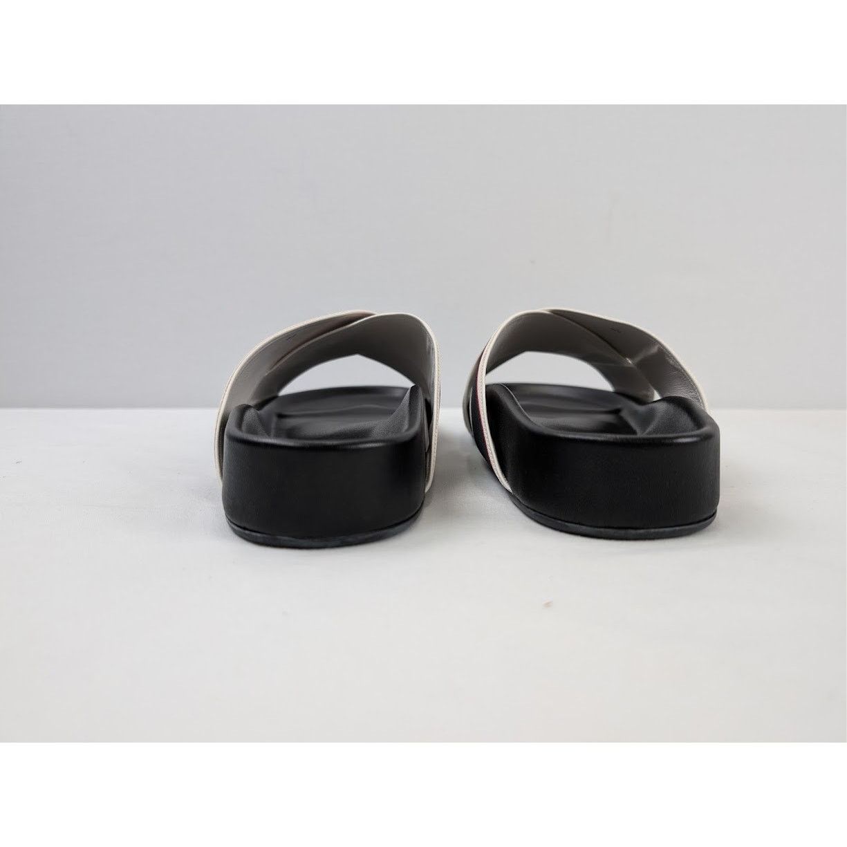 Christian Louboutin o1rshd1 Hot Cross Bizz Flat Slippers in Black/Multicolor Size US 10 / EU 43 - 11 Thumbnail