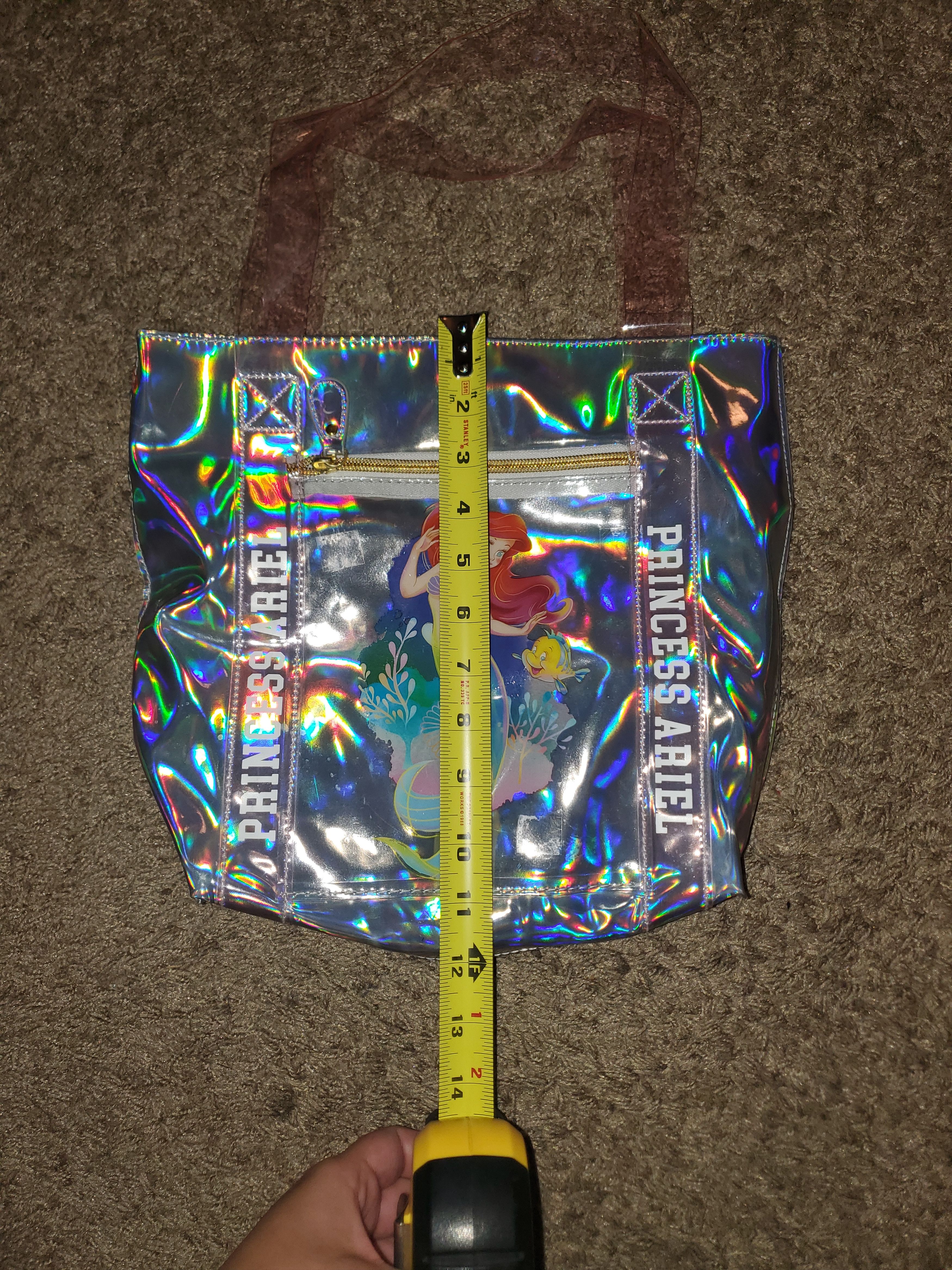 Disney Disney's Princess Ariel holographic magnetic closure tote Size ONE SIZE - 6 Thumbnail
