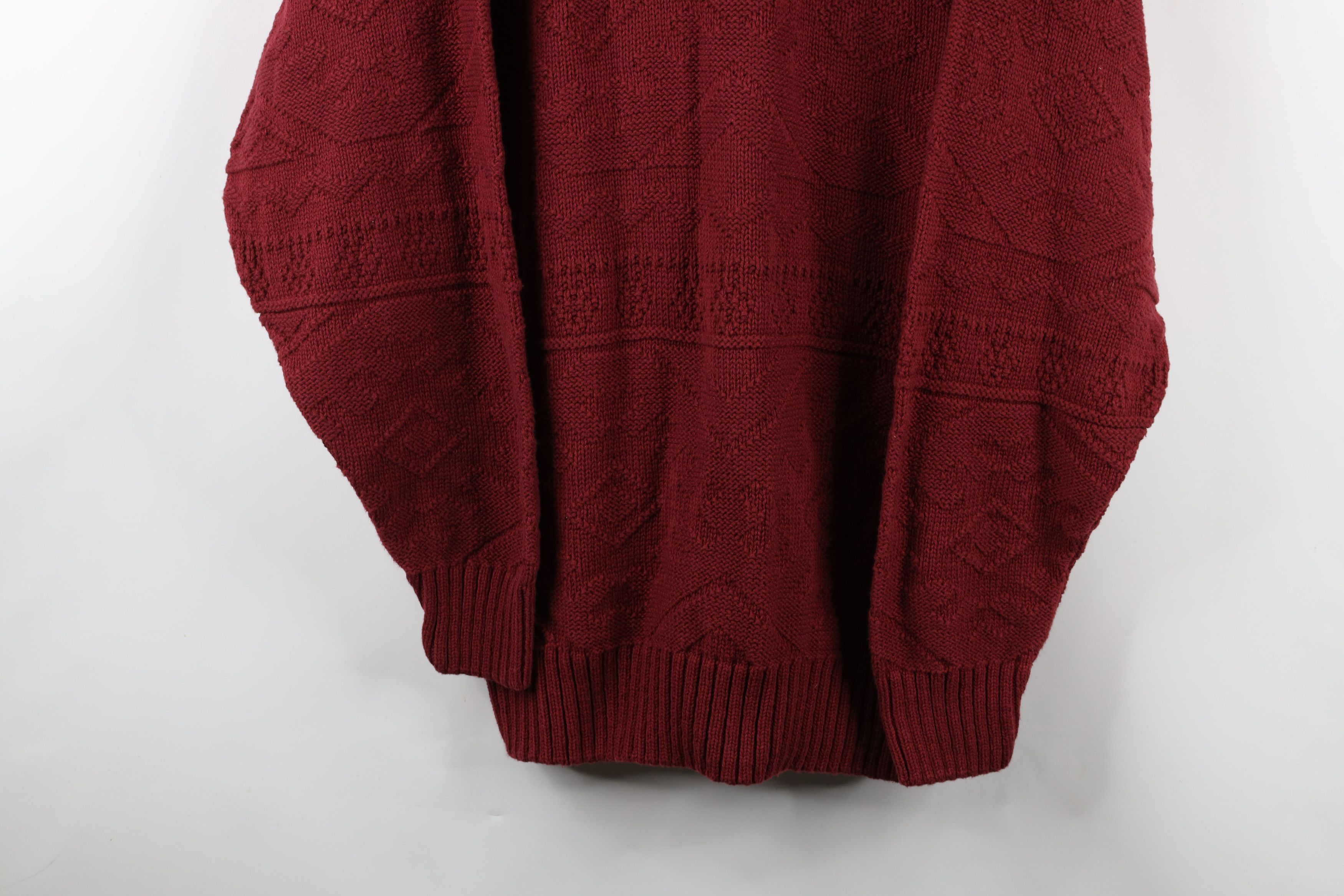 Vintage Vintage 90s Streetwear Southwestern Fiesta Knit Sweater USA Size US L / EU 52-54 / 3 - 3 Thumbnail