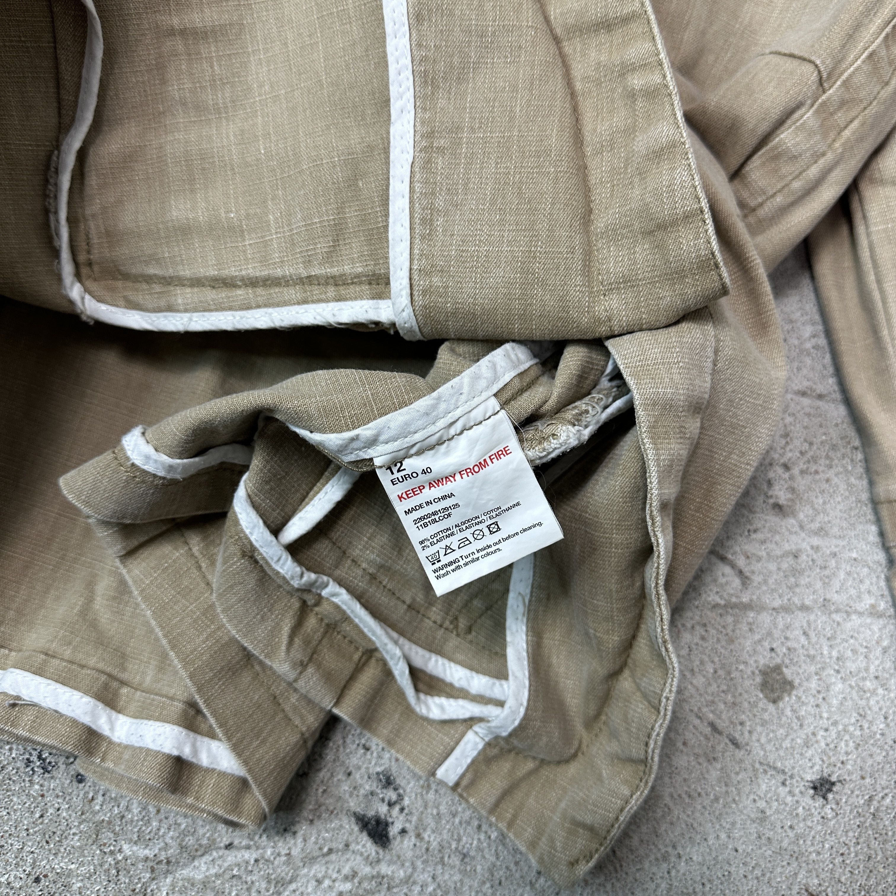 Vintage Vintage Classy Minimalist Corduroy Fitted Blazer 00s Size L / US 10 / IT 46 - 6 Thumbnail