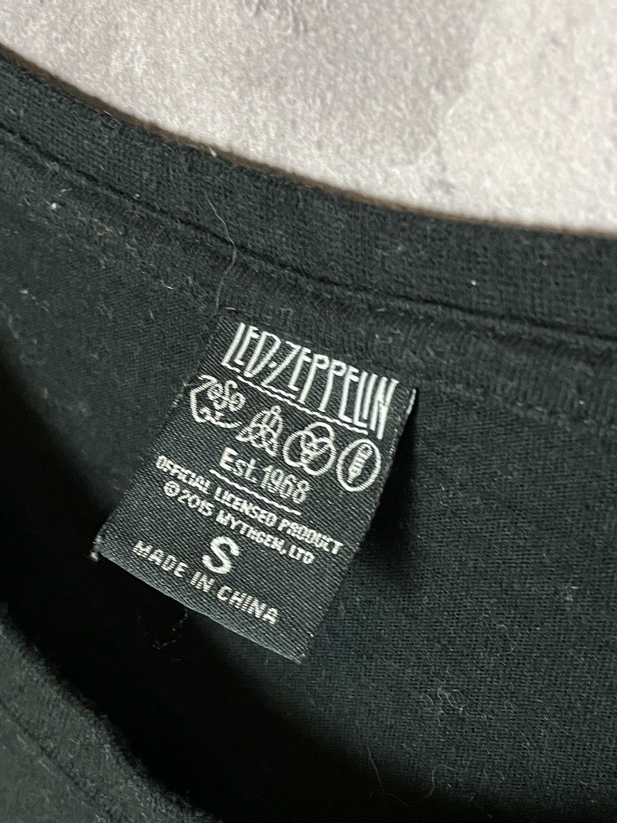 Band Tees × Led Zeppelin × Vintage Vintage Led Zeppelin 2015 T Shirt Y2K Streetwear Size US S / EU 44-46 / 1 - 8 Thumbnail