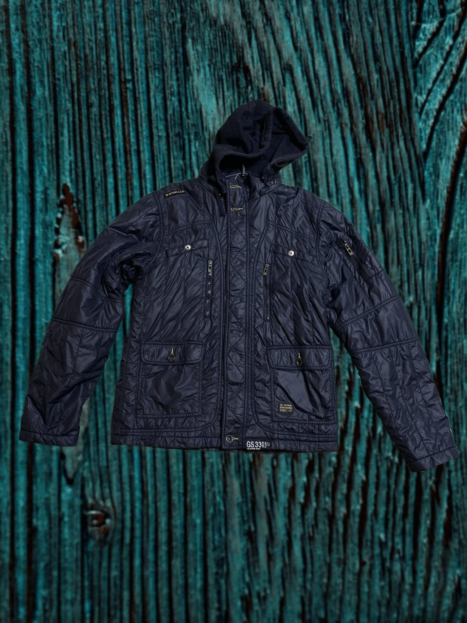 G-Star Jacket 100% Nylon G-Star Raw Y2K GS3301 Streetwear Size US M / EU 48-50 / 2 - 1 Thumbnail