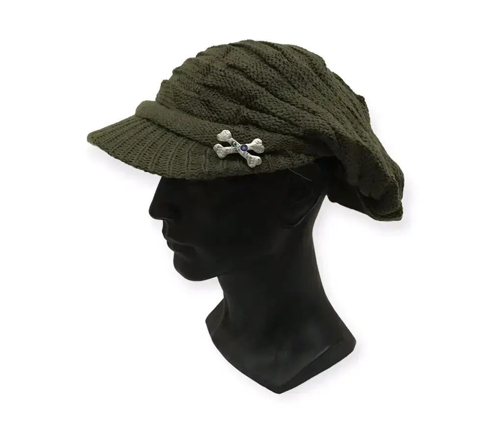 Japanese Brand Japanese Brand Plain Beanie Hat Size ONE SIZE - 1 Thumbnail