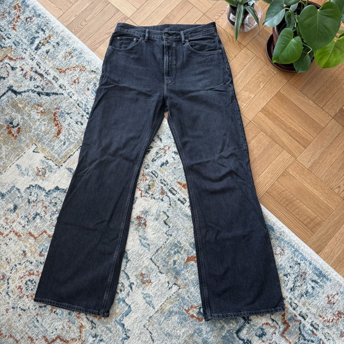 Acne Studios 2021m Loose Fit Black Jeans