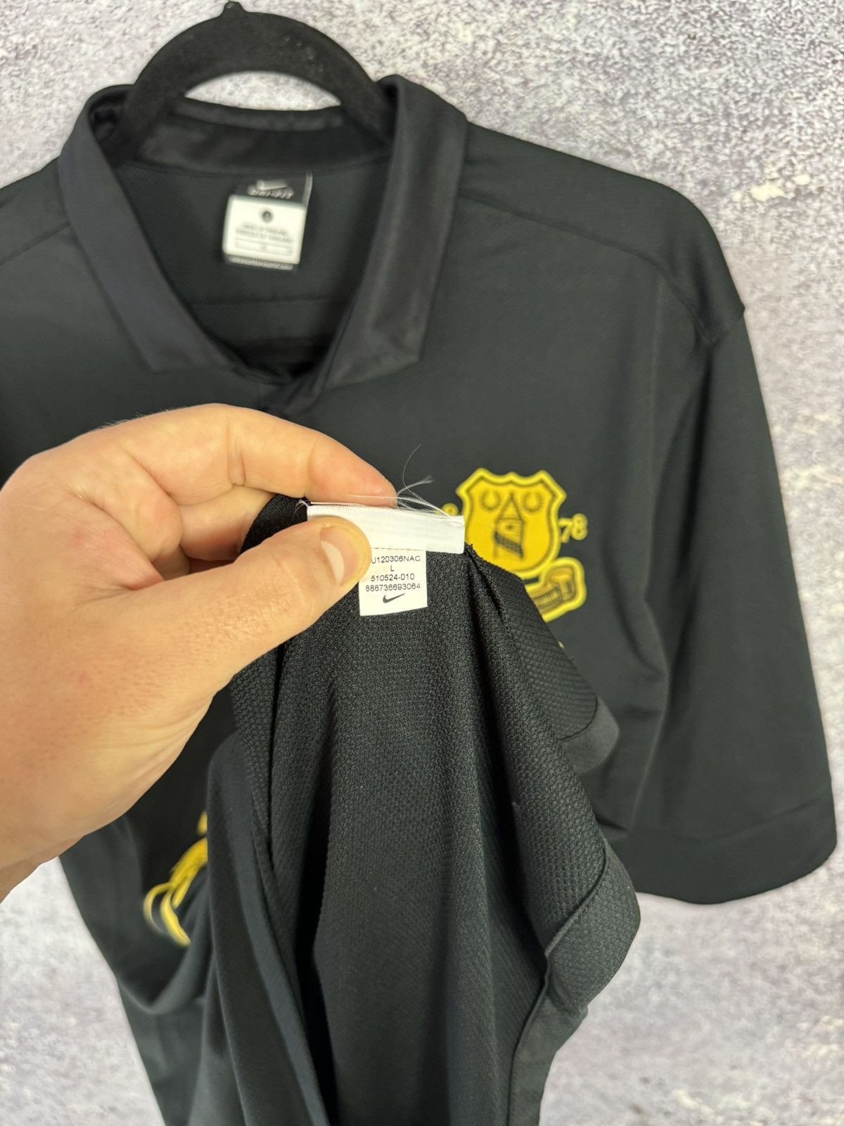 Nike × Vintage FERGUSON Vintage Everton 2012/13 Nike Jersey Blokcore Size US L / EU 52-54 / 3 - 12 Thumbnail