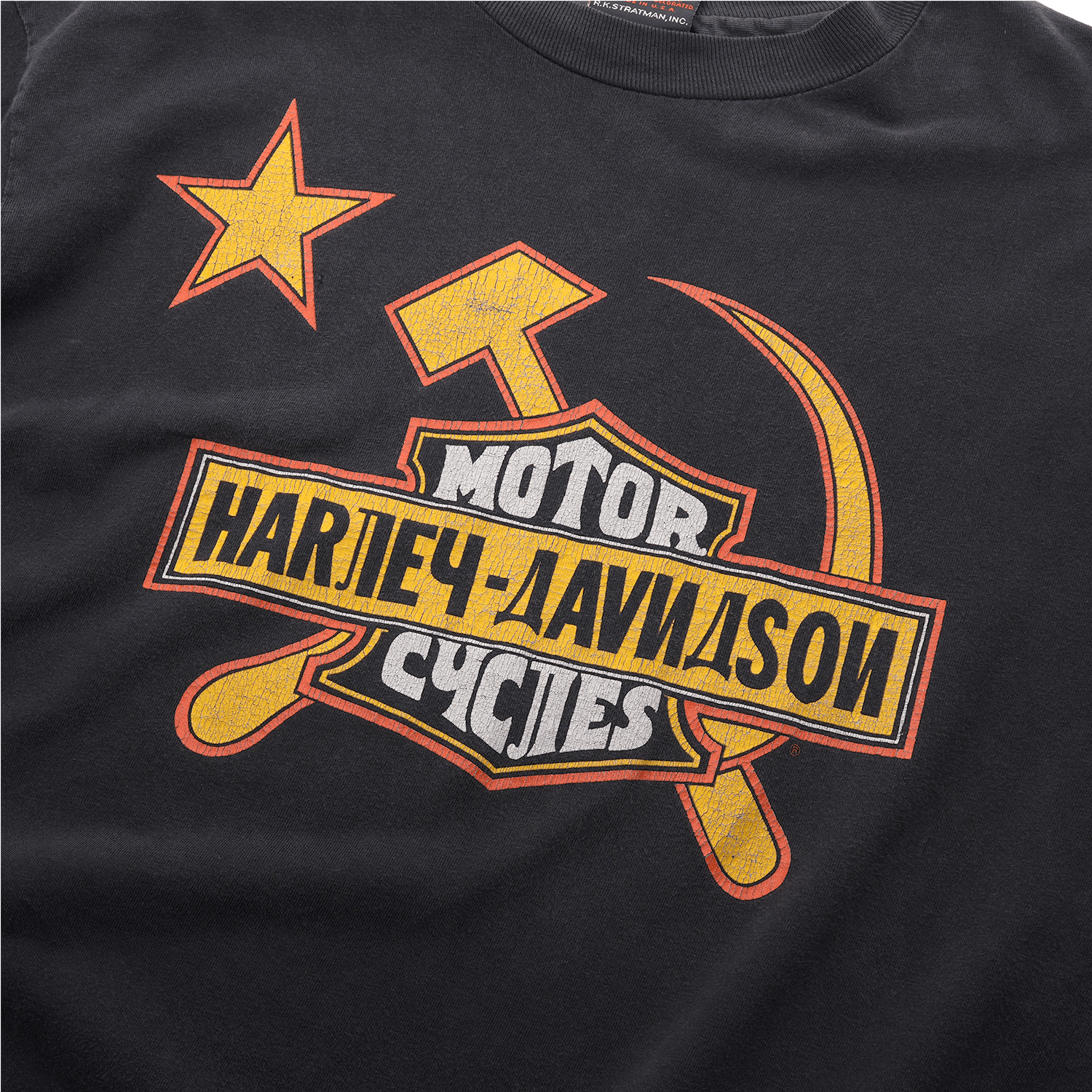 Vintage Harley Davidson Russia T-shirt Size US L / EU 52-54 / 3 - 4 Thumbnail