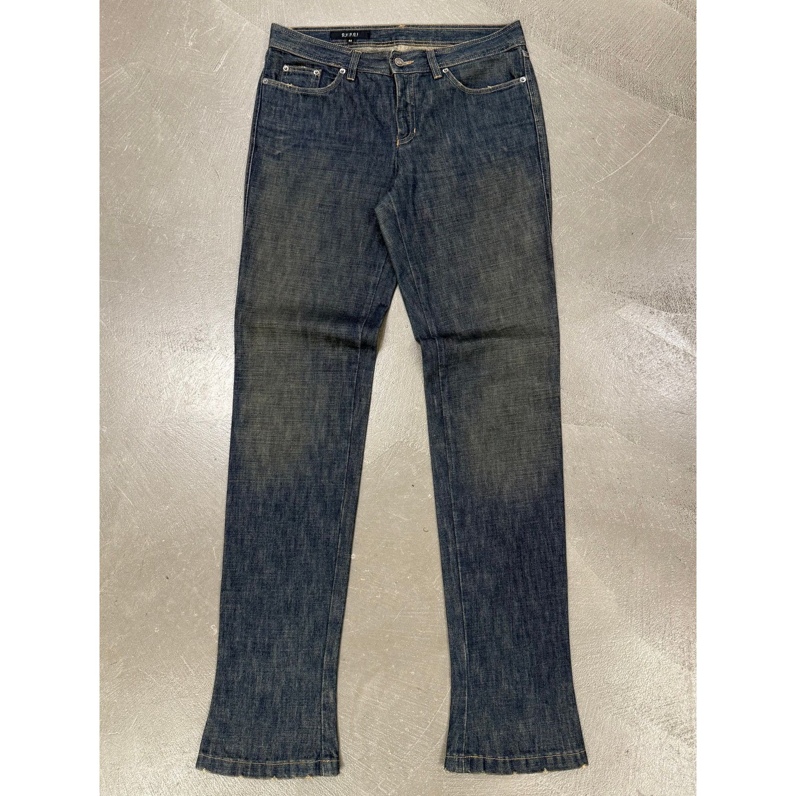 Gucci 2000s Gucci by Tom Ford embroidered logo jeans Size 30" / US 8 / IT 44 - 1 Thumbnail