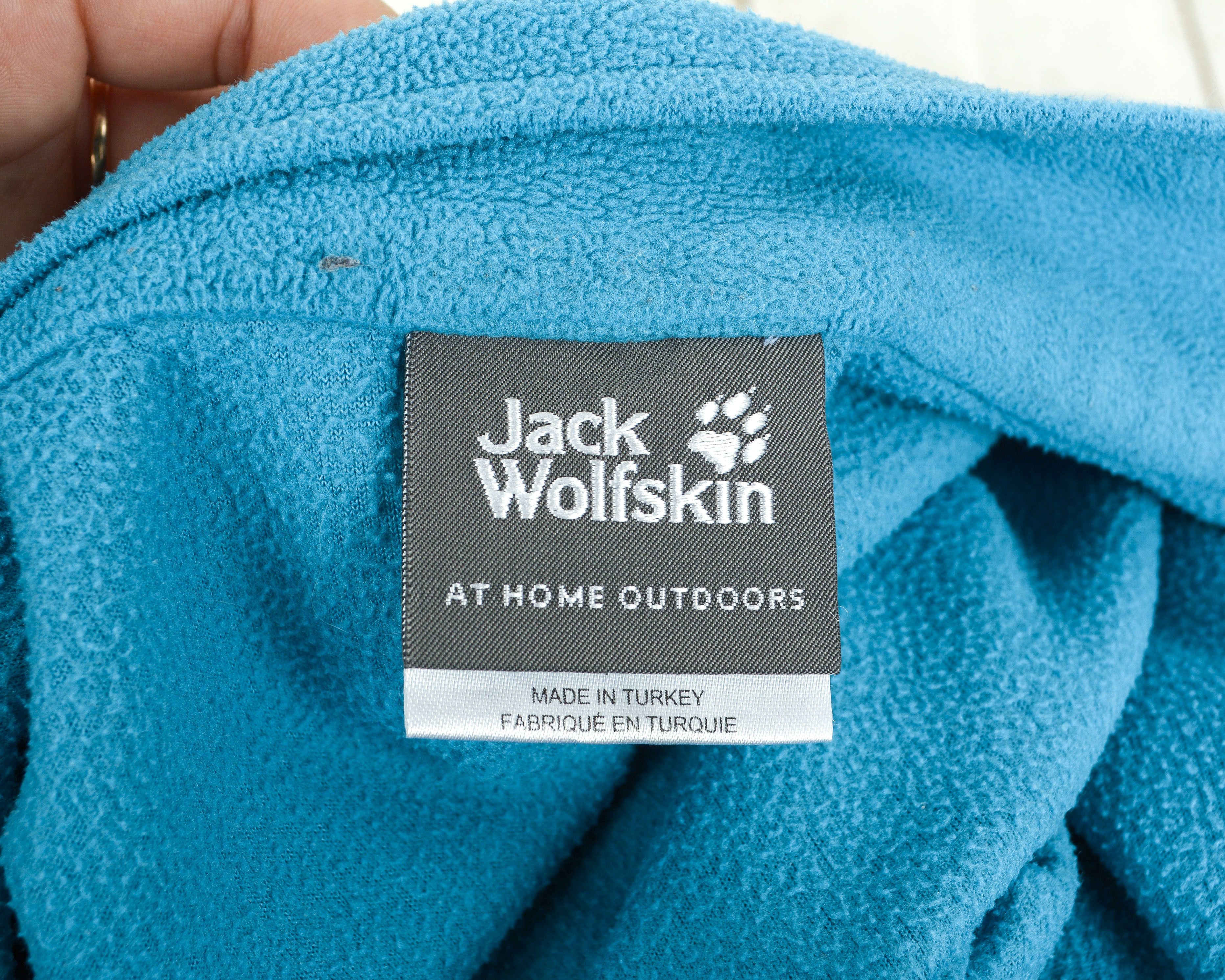Jack Wolfskin Fleece Pullover Jumper Zip Up Sweater Sweatshirt Jacket Size US XL / EU 56 / 4 - 5 Thumbnail