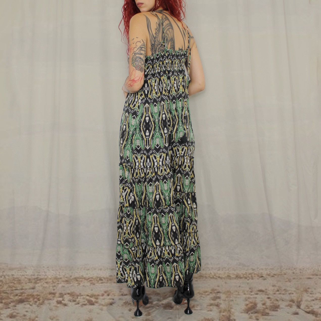 Other 🦚PEACOCK MAXI DRESS🦚 Size M / US 6-8 / IT 42-44 - 3 Thumbnail