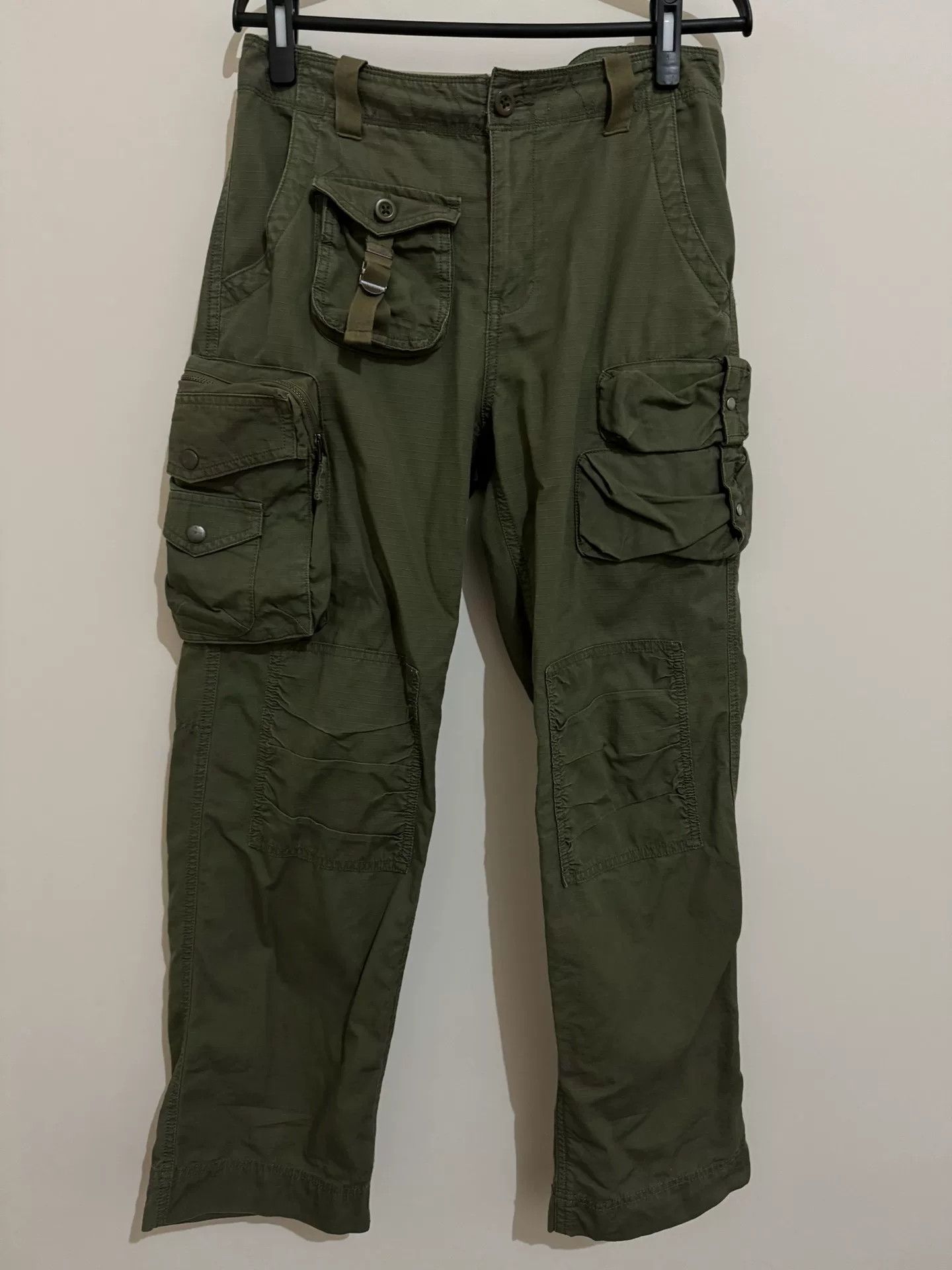 Vintage vintage polo ralph lauren cargo pants Size US 31 - 1 Thumbnail