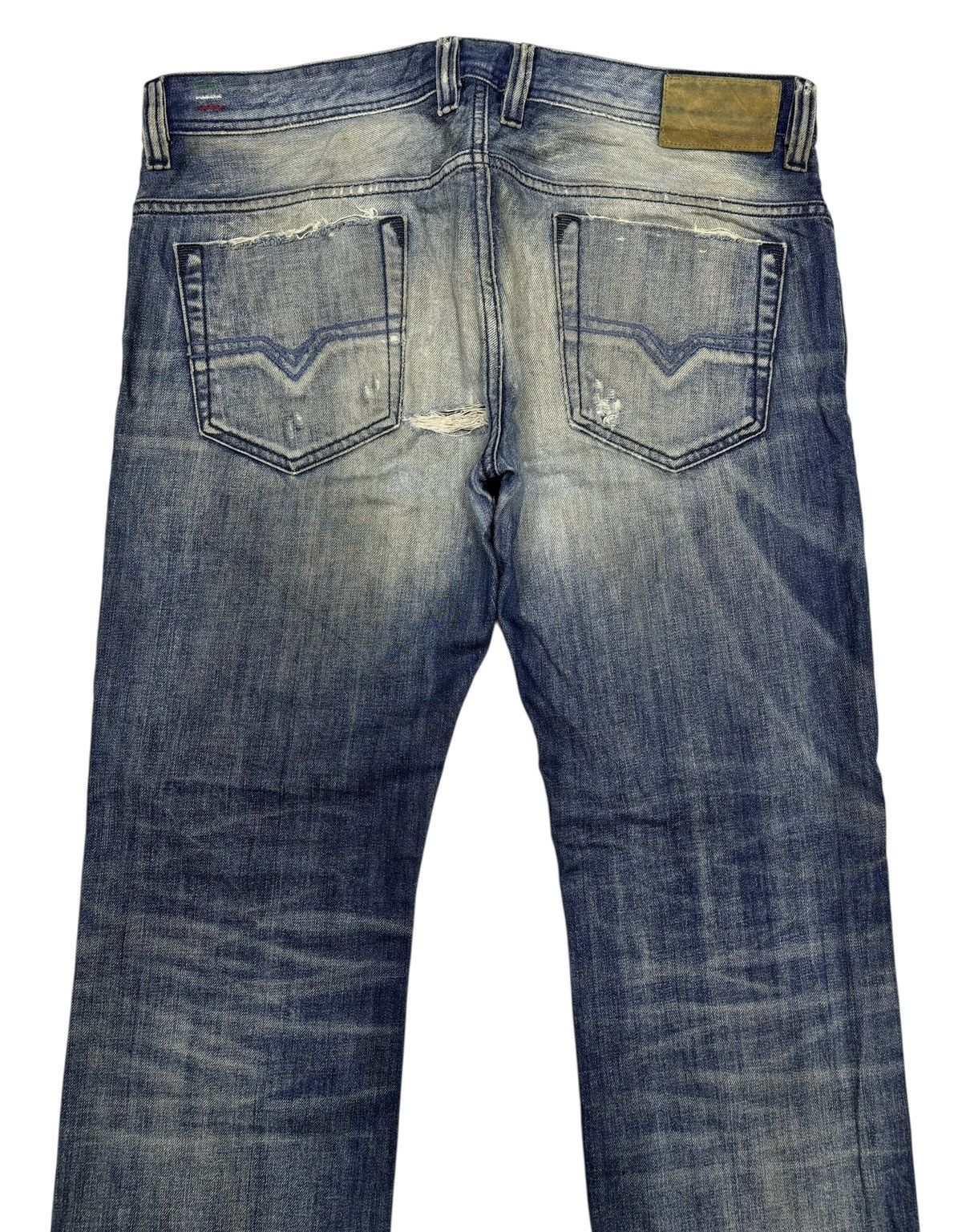 Diesel Diesel Rusty Thrashed Ripped Distressed Denim Jean Size US 36 / EU 52 - 8 Thumbnail