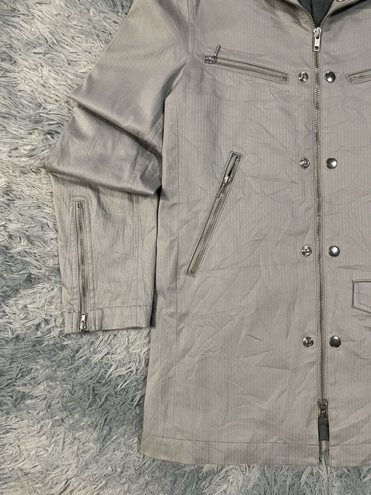 semanticdesign Y2K Semantic Design Japan Womens Long Coat Size L / US 10 / IT 46 - 4 Thumbnail