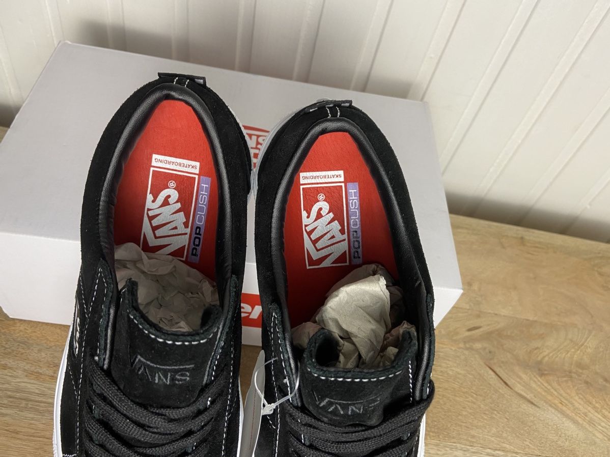 Supreme New Vans Sid Supreme "Fuck Em" Black size 8,5US Size US 8.5 / EU 41-42 - 9 Thumbnail