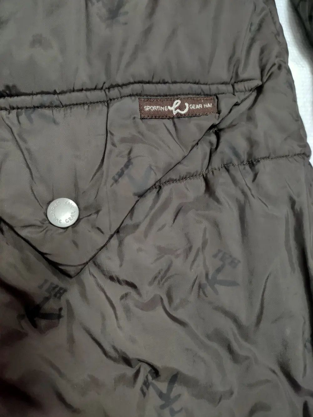 Hai Sporting Gear × Issey Miyake Vintage Hai sporting gear monogram light winter jacket Size US M / EU 48-50 / 2 - 4 Thumbnail