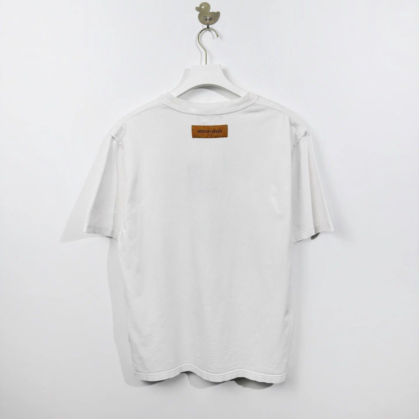 Louis Vuitton LV monogram print short-sleeve t-shirt ivory XXL Size US XXL / EU 58 / 5 - 2 Thumbnail