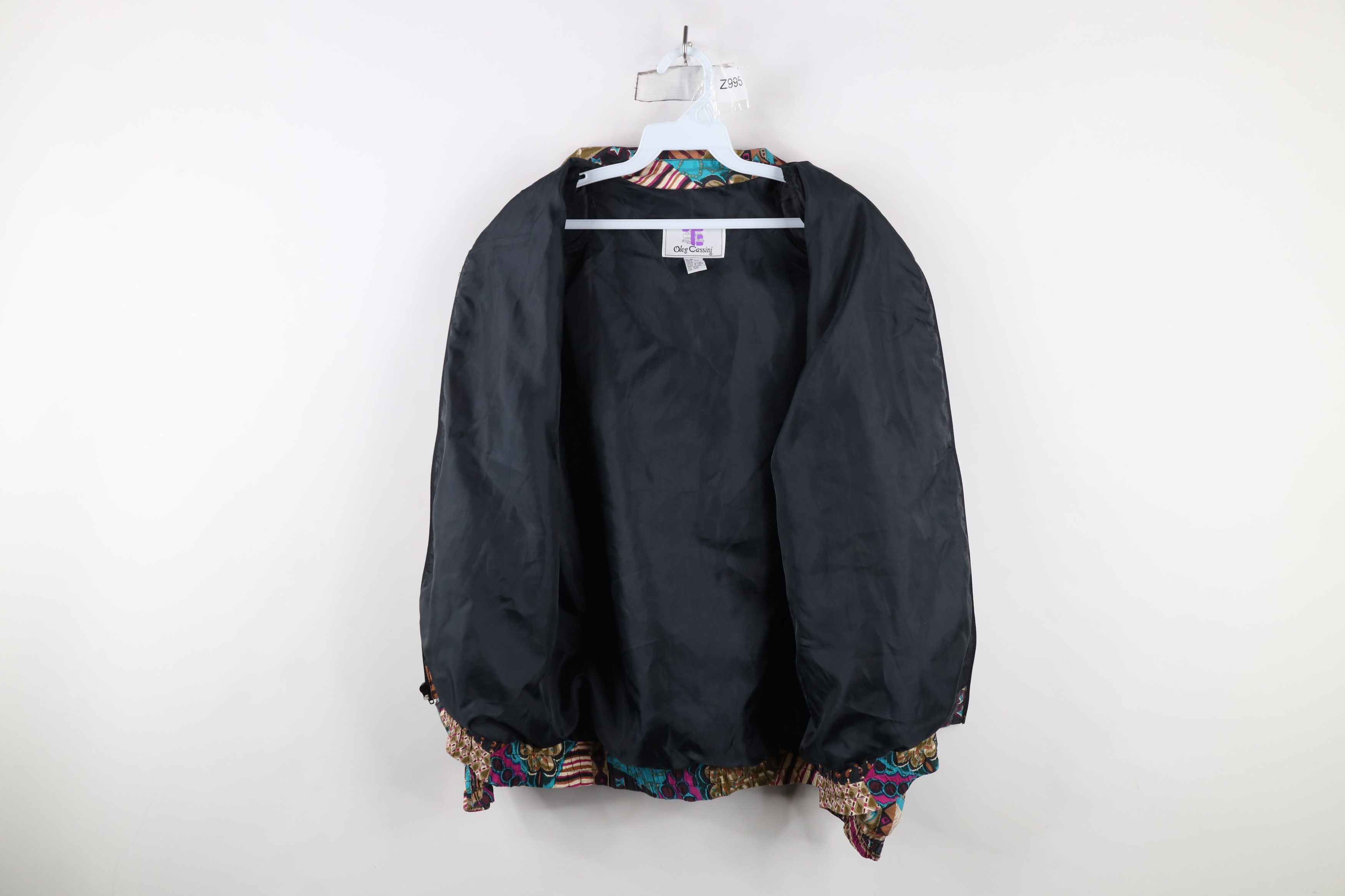 Vintage Vintage 90s Streetwear Silk Full Zip Windbreaker Jacket Size M / US 6-8 / IT 42-44 - 6 Thumbnail