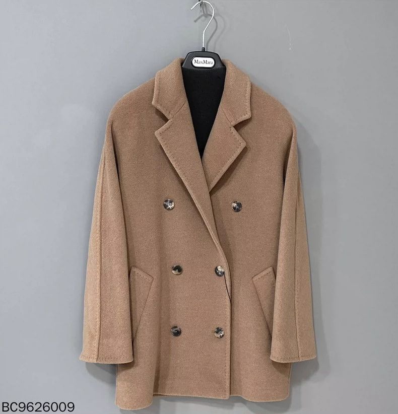 Max Mara Max Mara New Short 101801 Coat Size L / US 10 / IT 46 - 1 Thumbnail