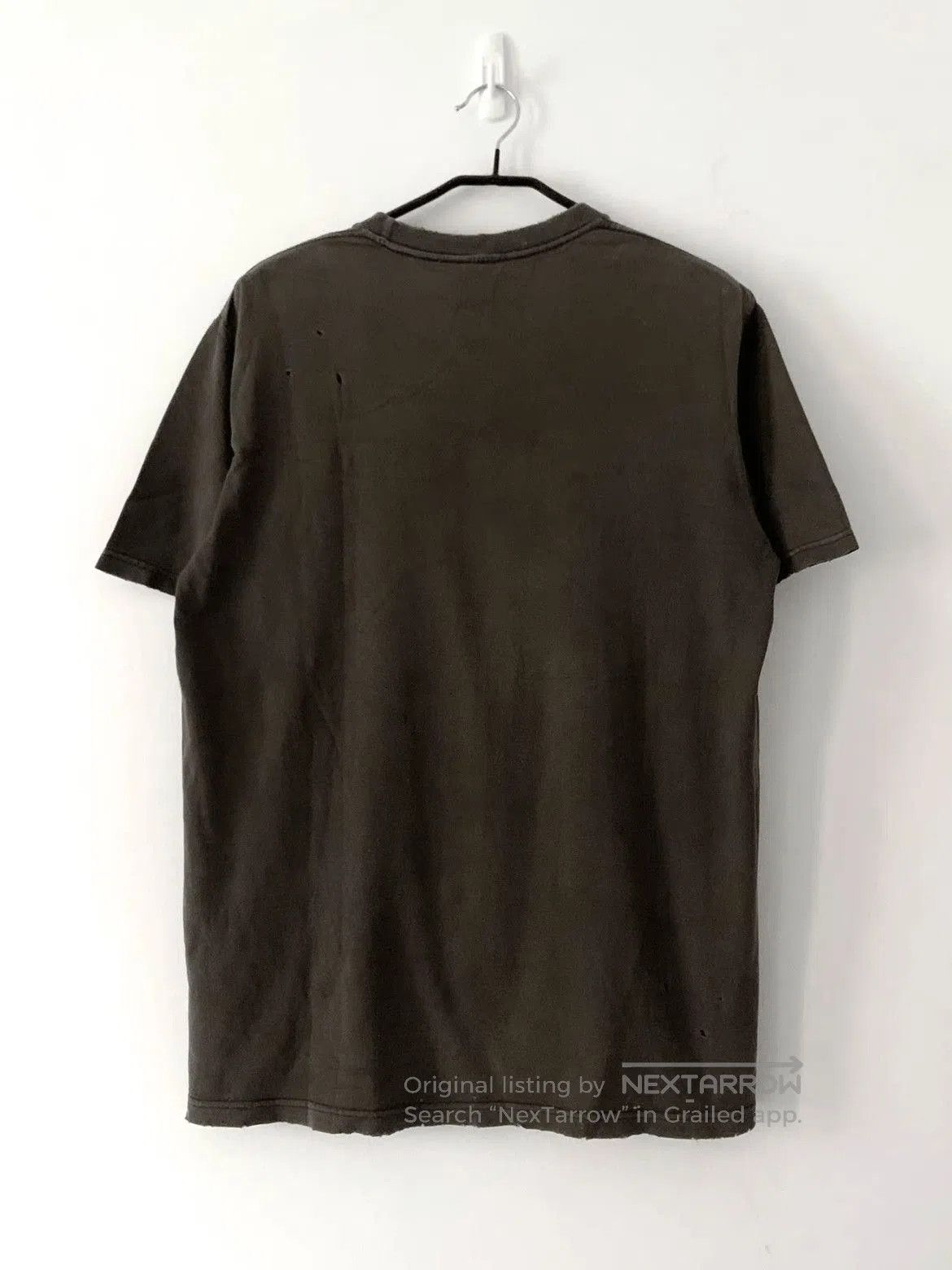 Number (N)ine Sz 4 Number Nine Logo Print Distressed Tee. Size US XL / EU 56 / 4 - 2 Thumbnail