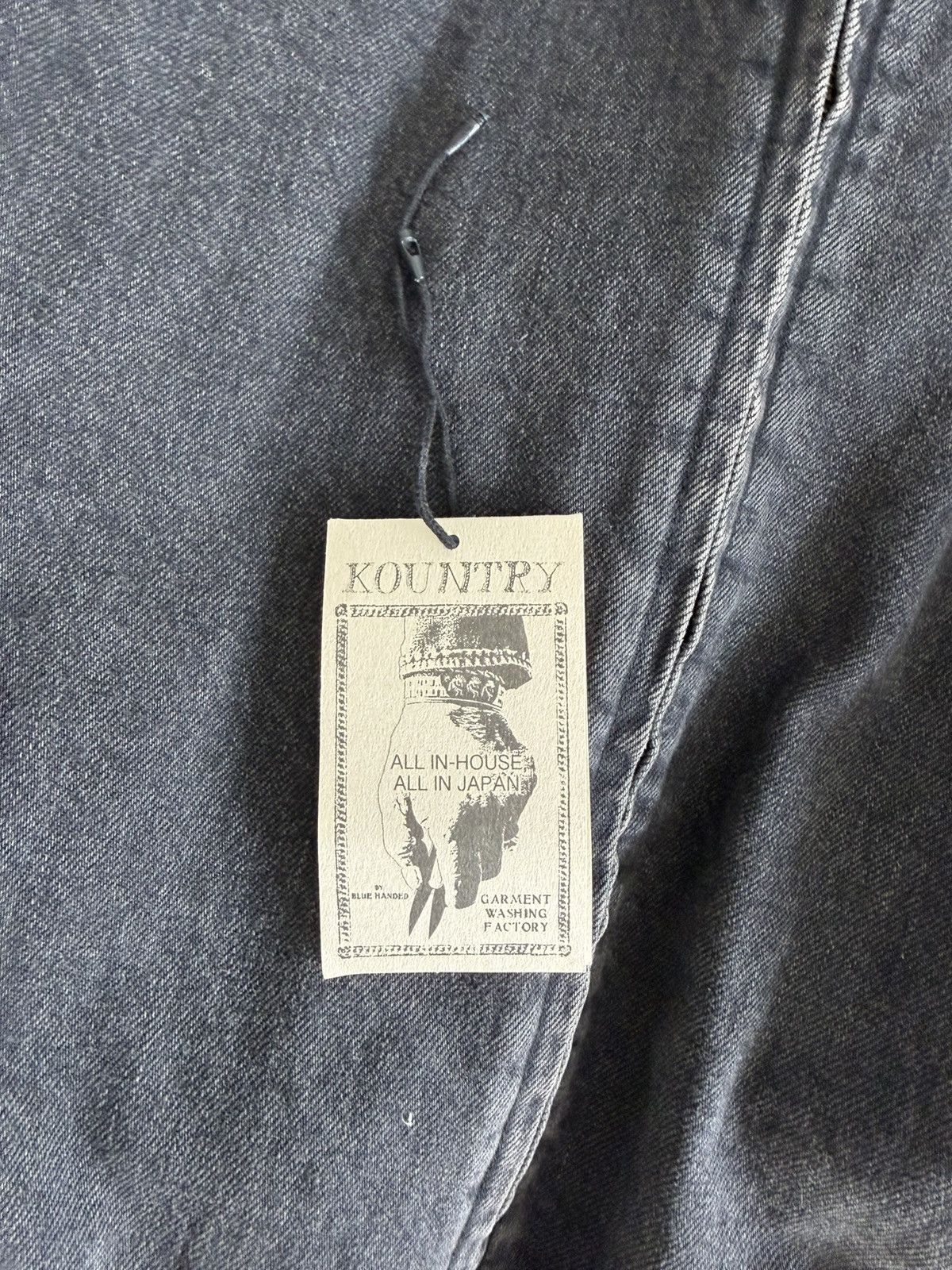 Kapital Kapital 14oz Denim T-Back Drizzler Jacket “Anarchy Rainbowy” Size US L / EU 52-54 / 3 - 12 Thumbnail