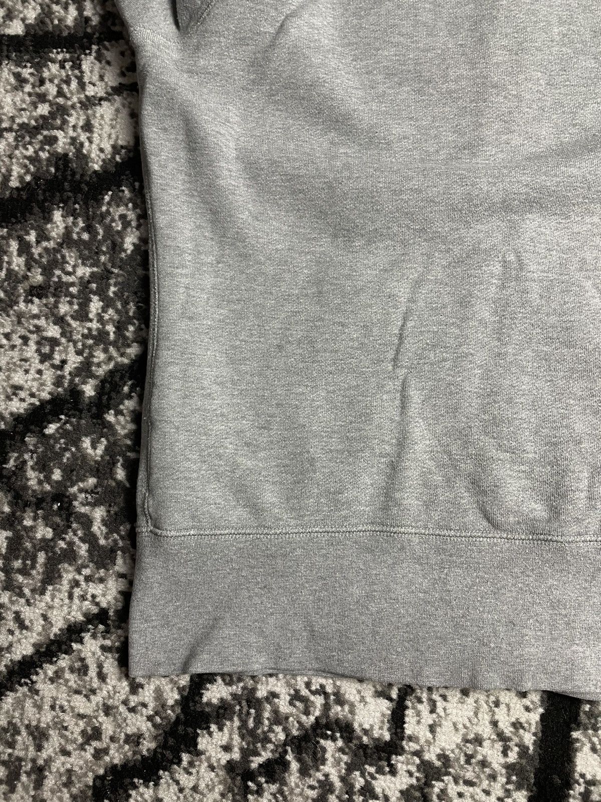 Nike × Vintage Vintage 90’s Nike Full Zip Basic Gray Hoodie Size US M / EU 48-50 / 2 - 7 Thumbnail
