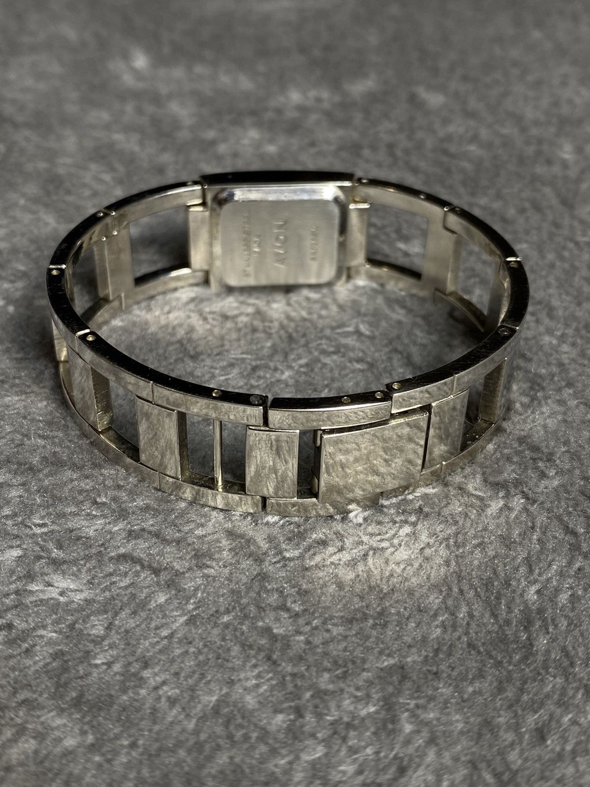 Vintage Futuristic Vintage Bracelet Watch Silver Tone Work 100% Size ONE SIZE - 3 Thumbnail