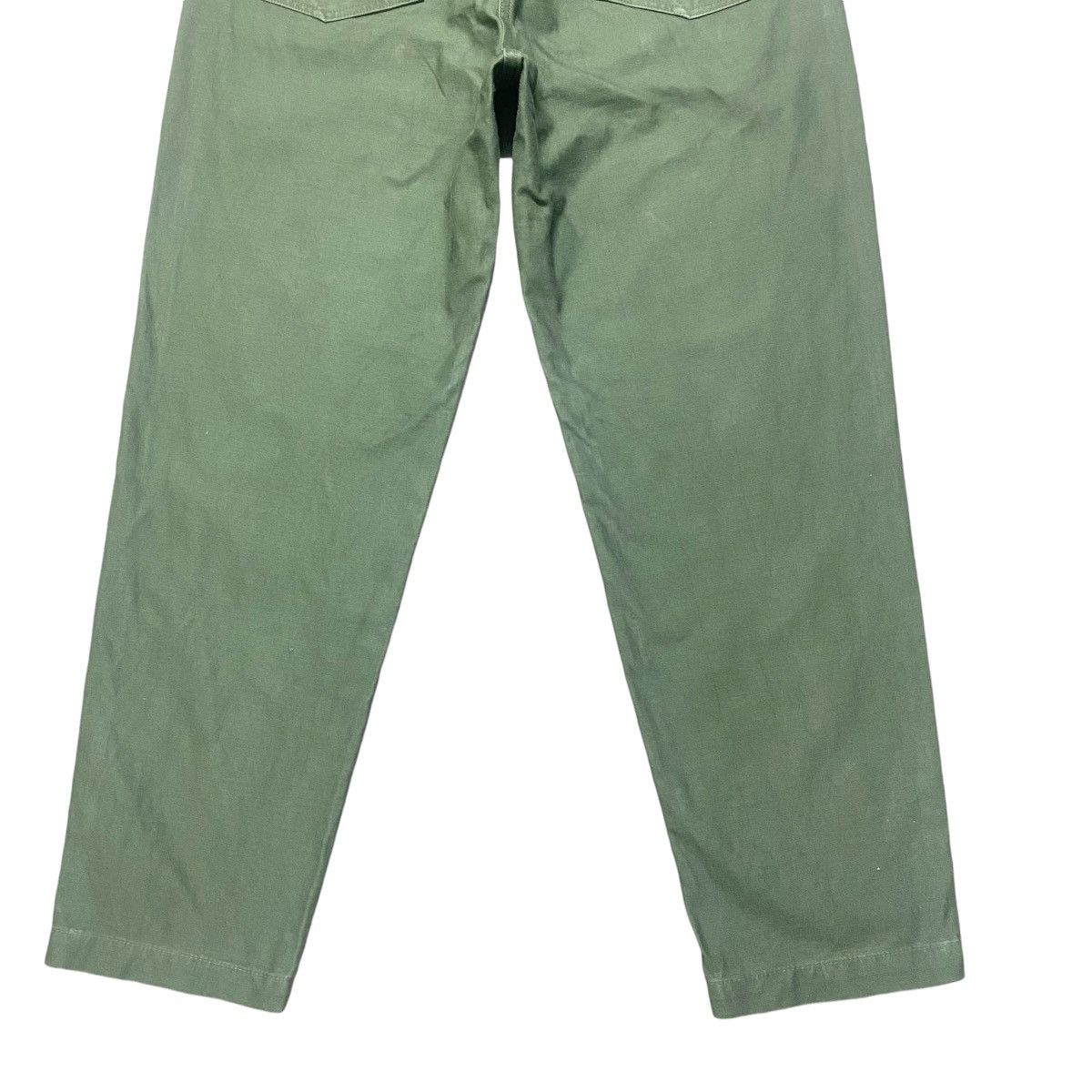 Japanese Brand D.M.G Domingo OG107 Us Army Fatigue Pants Sateen Size US 28 / EU 44 - 12 Thumbnail