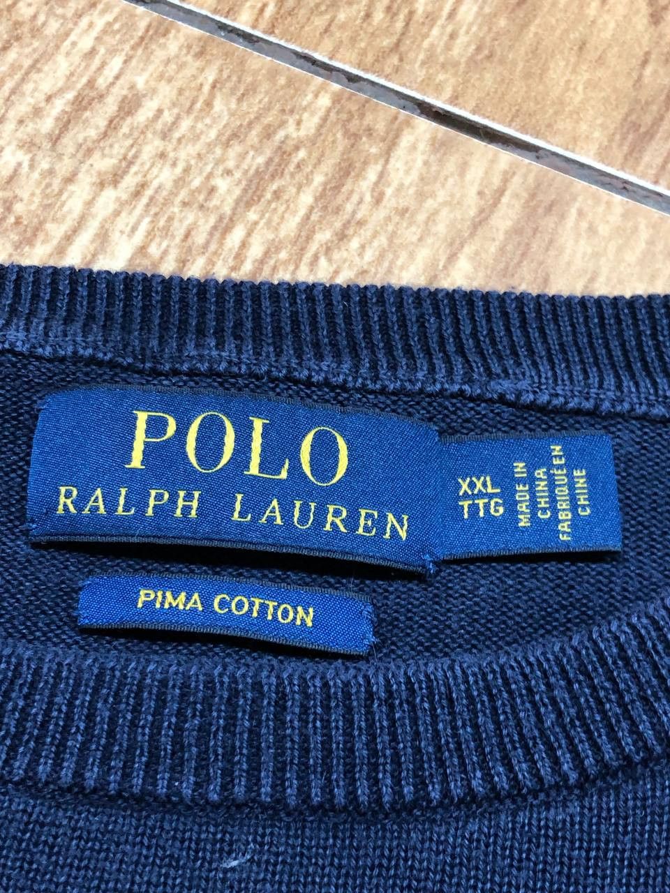 Polo Ralph Lauren Vintage Polo Ralph Lauren 100% Cotton Sweater Size XXL Size US XXL / EU 58 / 5 - 2 Thumbnail