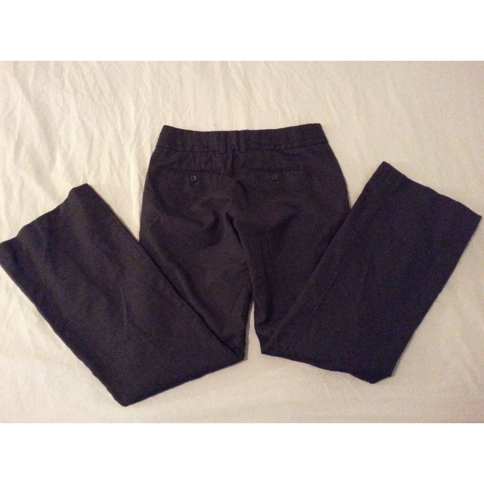 Banana Republic Banana Republic Dress Pants Womens 4R Wool Slack Chino Dress Trouser Size 27" / US 4 / IT 40 - 2 Thumbnail