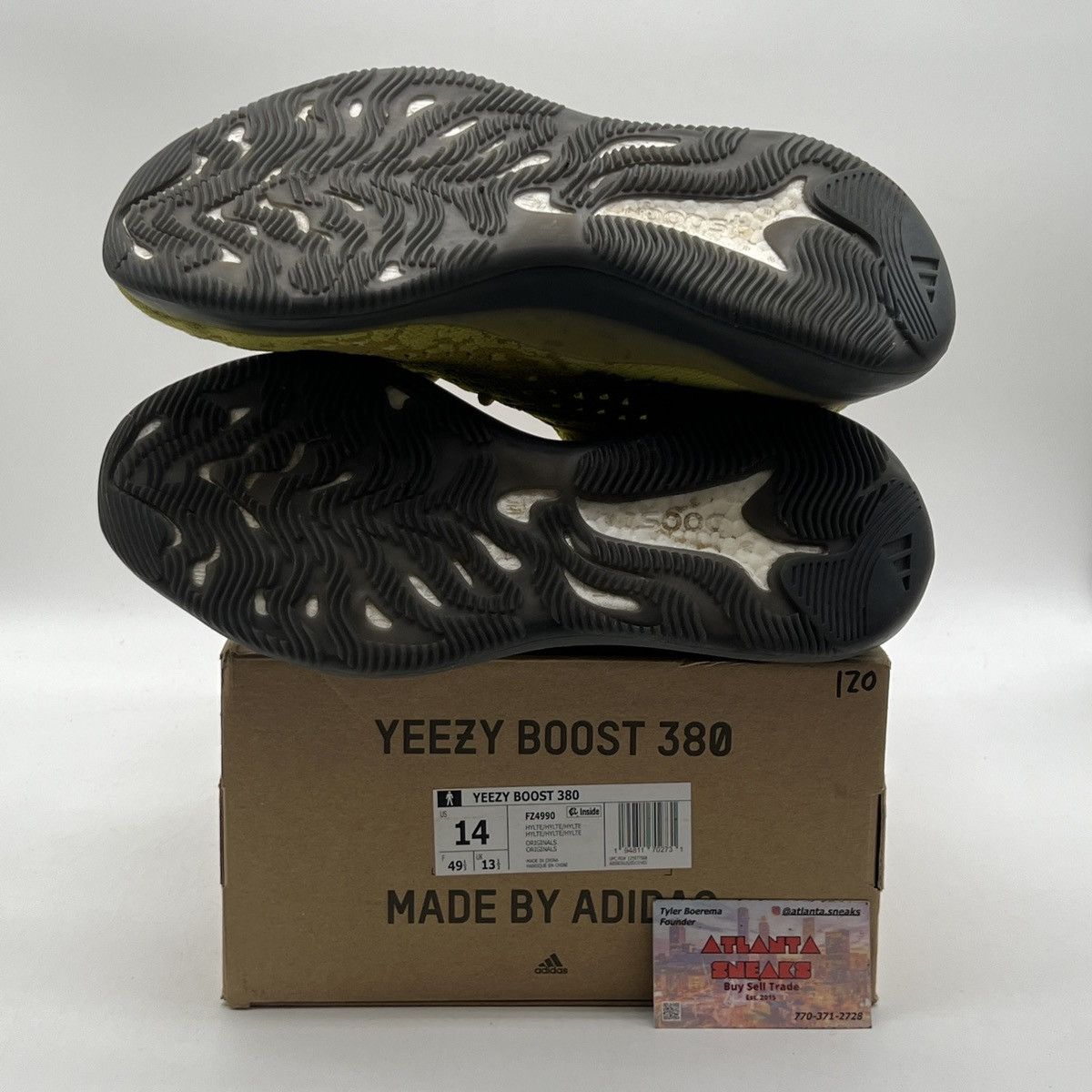 Adidas Yeezy boost 380 Hylte Size US 14 / EU 47 - 8 Thumbnail