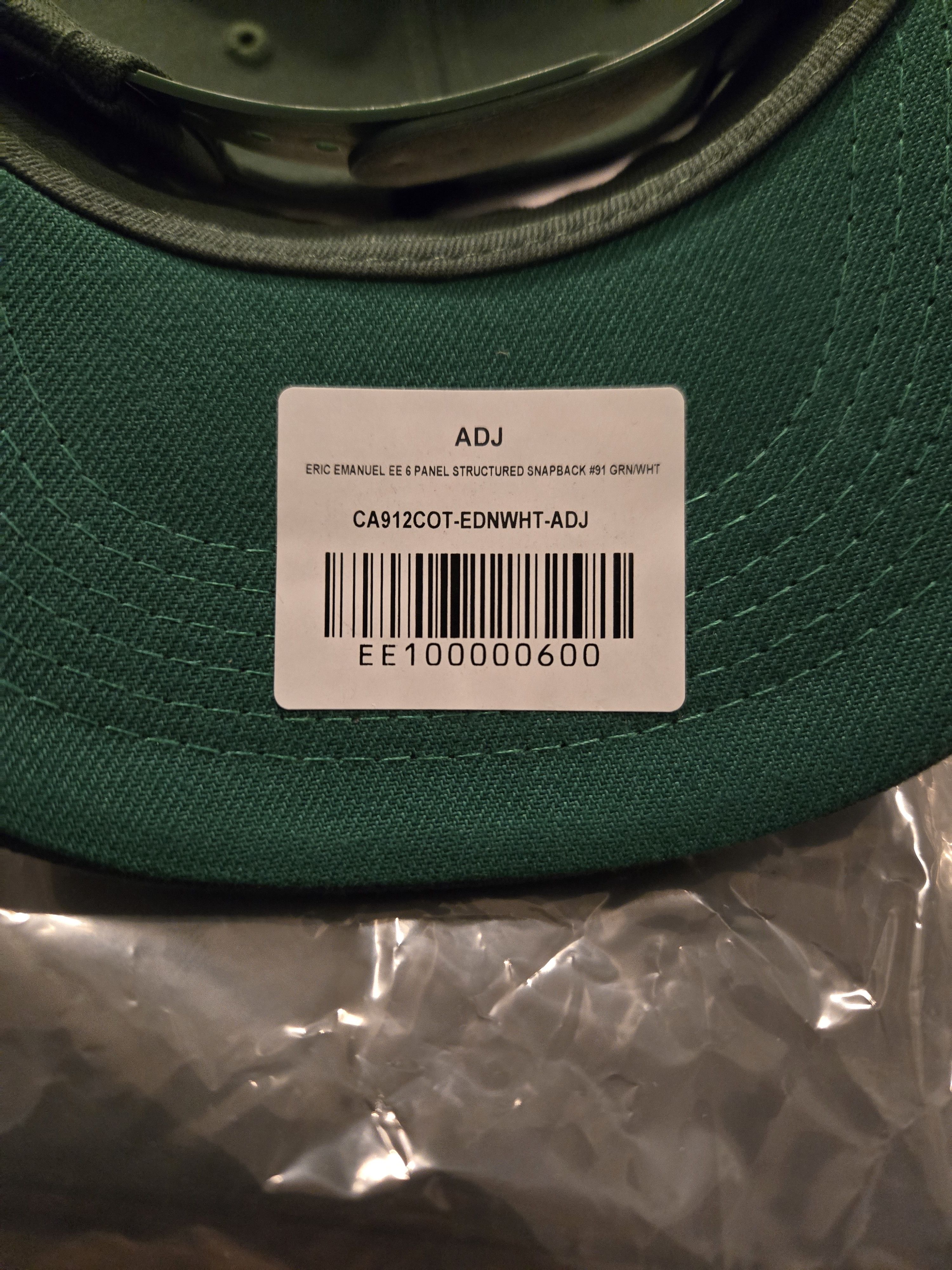 Eric Emanuel Eric Emanuel EE 91 Hat Green Size ONE SIZE - 3 Thumbnail