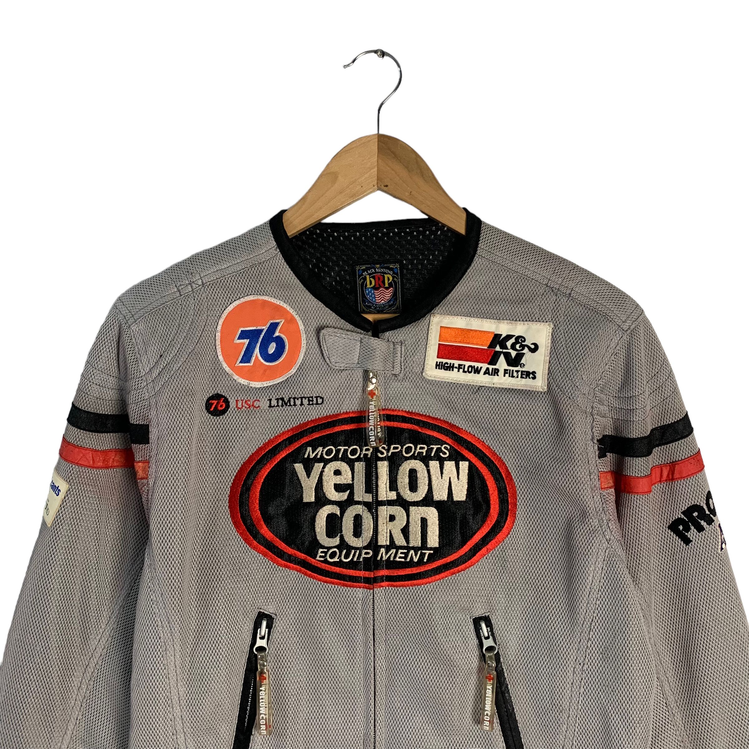 YELLOW CORN Vintage Black Running Project By Yellow Corn Mesh Jacket Size US M / EU 48-50 / 2 - 5 Thumbnail
