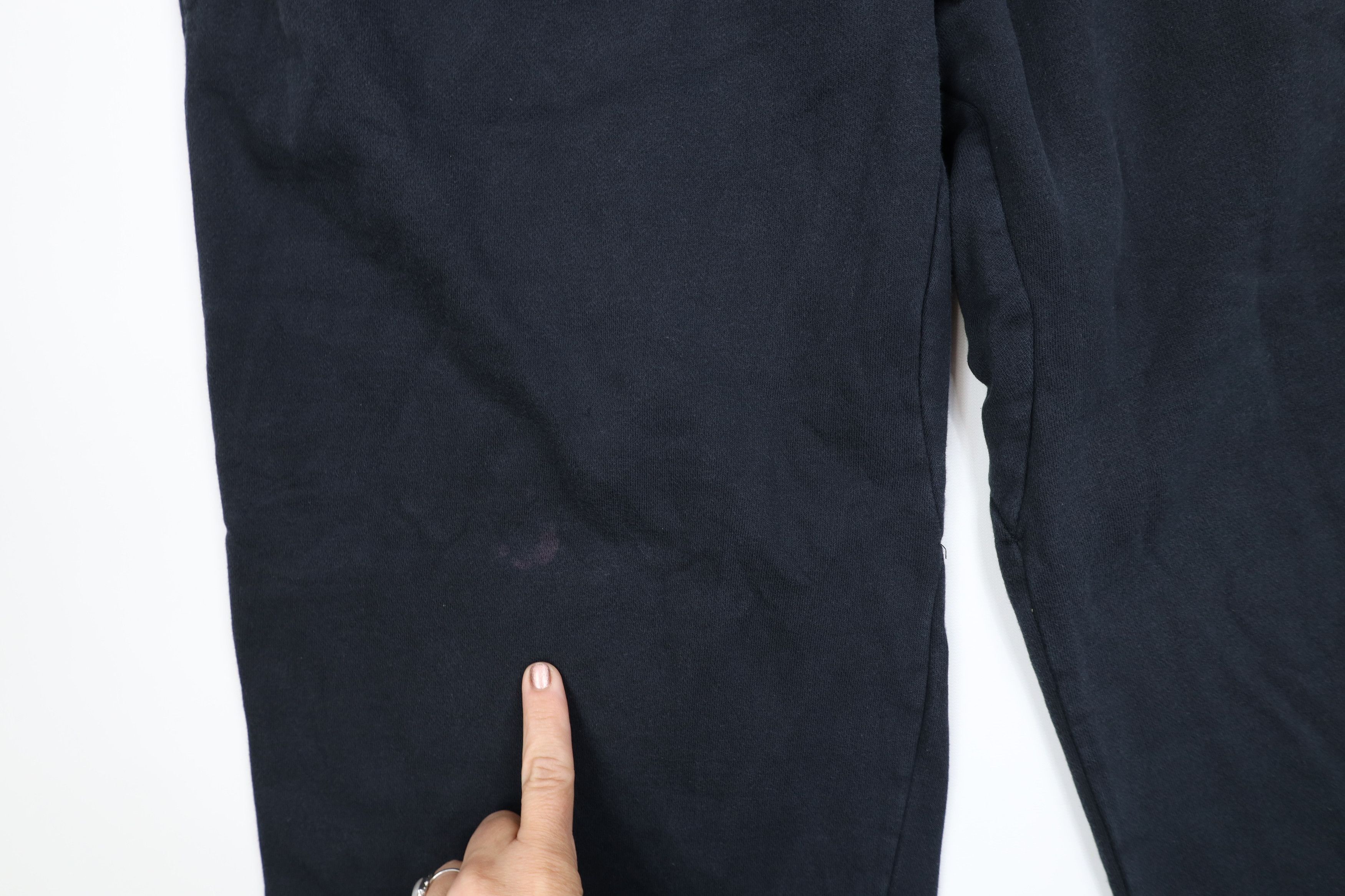 Nike Vintage Nike Scott Mini Swoosh Wide Leg Sweatpants Black Size US 40 / EU 56 - 5 Thumbnail