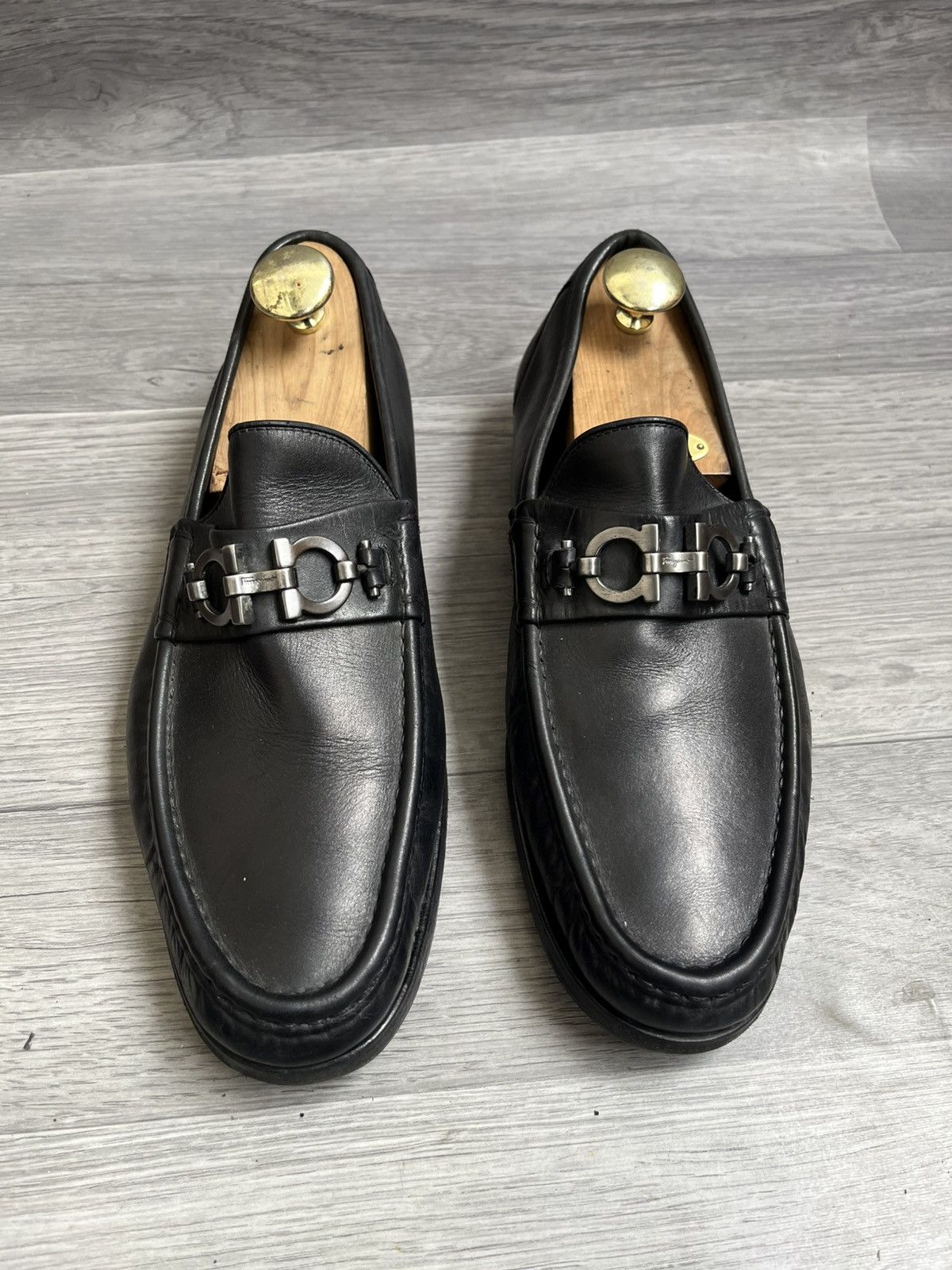 Salvatore Ferragamo Salvatore ferragamo Gaccini horsebit loafers Size US 8.5 / EU 41-42 - 1 Thumbnail