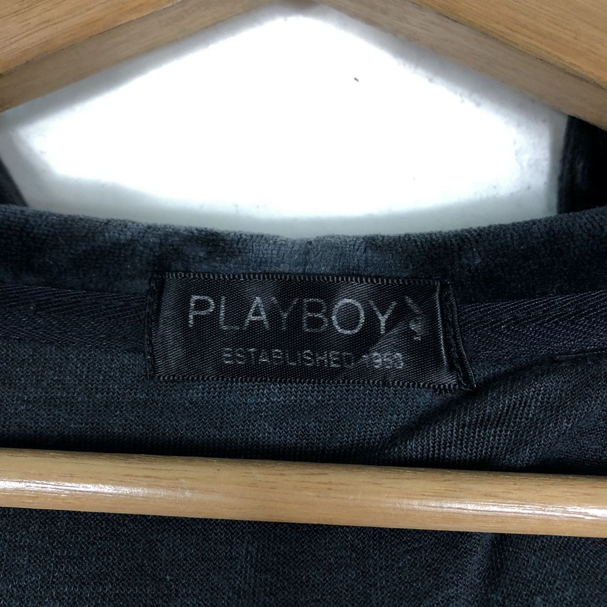Japanese Brand 🔥Vtg Velvet Jacket Playboy Side Tape Design Big Logo Size US L / EU 52-54 / 3 - 18 Thumbnail