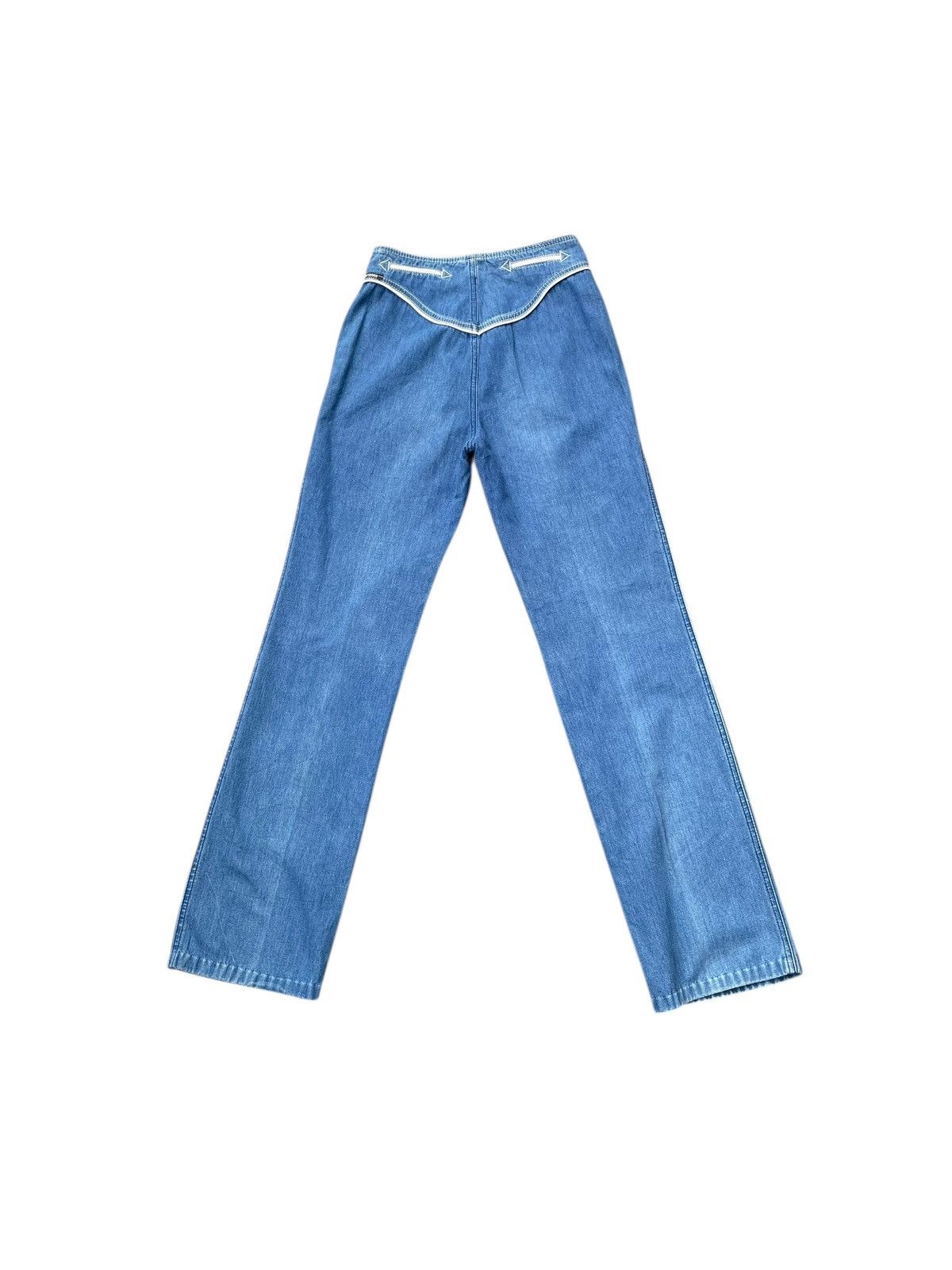 Vintage Vintage Rag City Blues Denim Size 26" / US 2 / IT 38 - 5 Thumbnail