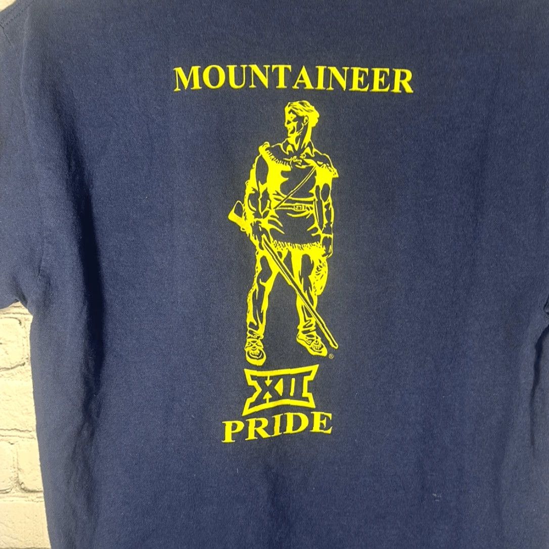 Gildan West Virginia Mountaineers WVU Home Mountaineer Pride Tshirt M Medium Women Multicolor T-Shirt Gildan Regular Size M Size M / US 6-8 / IT 42-44 - 4 Thumbnail