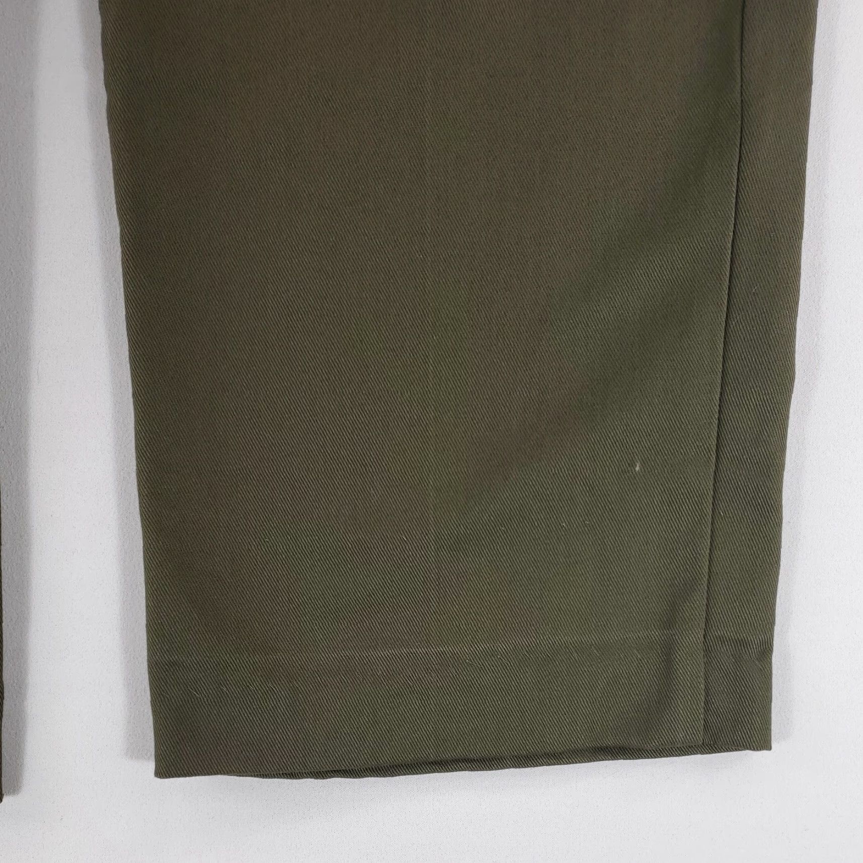 Vintage BSA Cargo Pants Green Mens 34 x 34 Cargo Pants Mens 34 Green BSA Boy Scouts of America Size US 34 / EU 50 - 2 Thumbnail